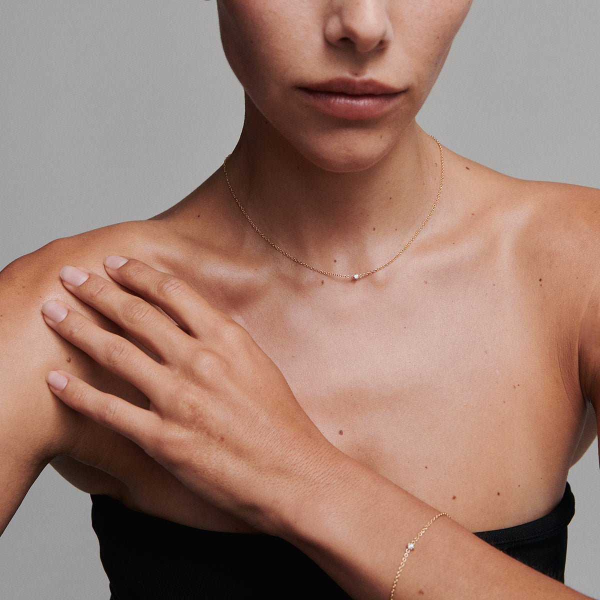 Tiny Diamond Bracelet