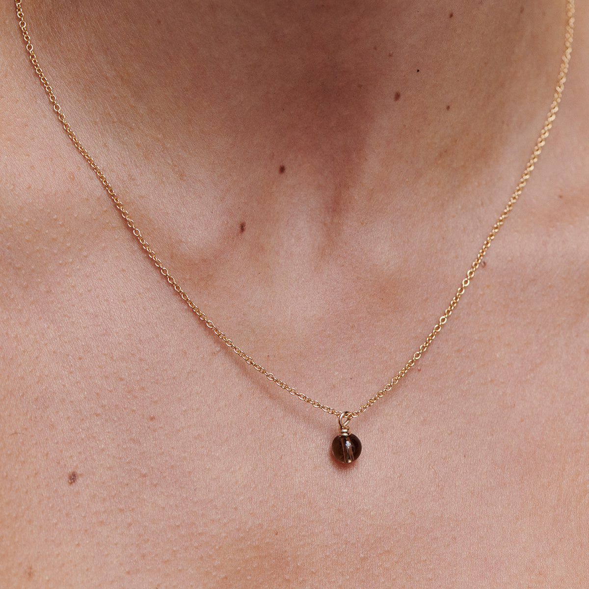 Tiny Quartz Necklace