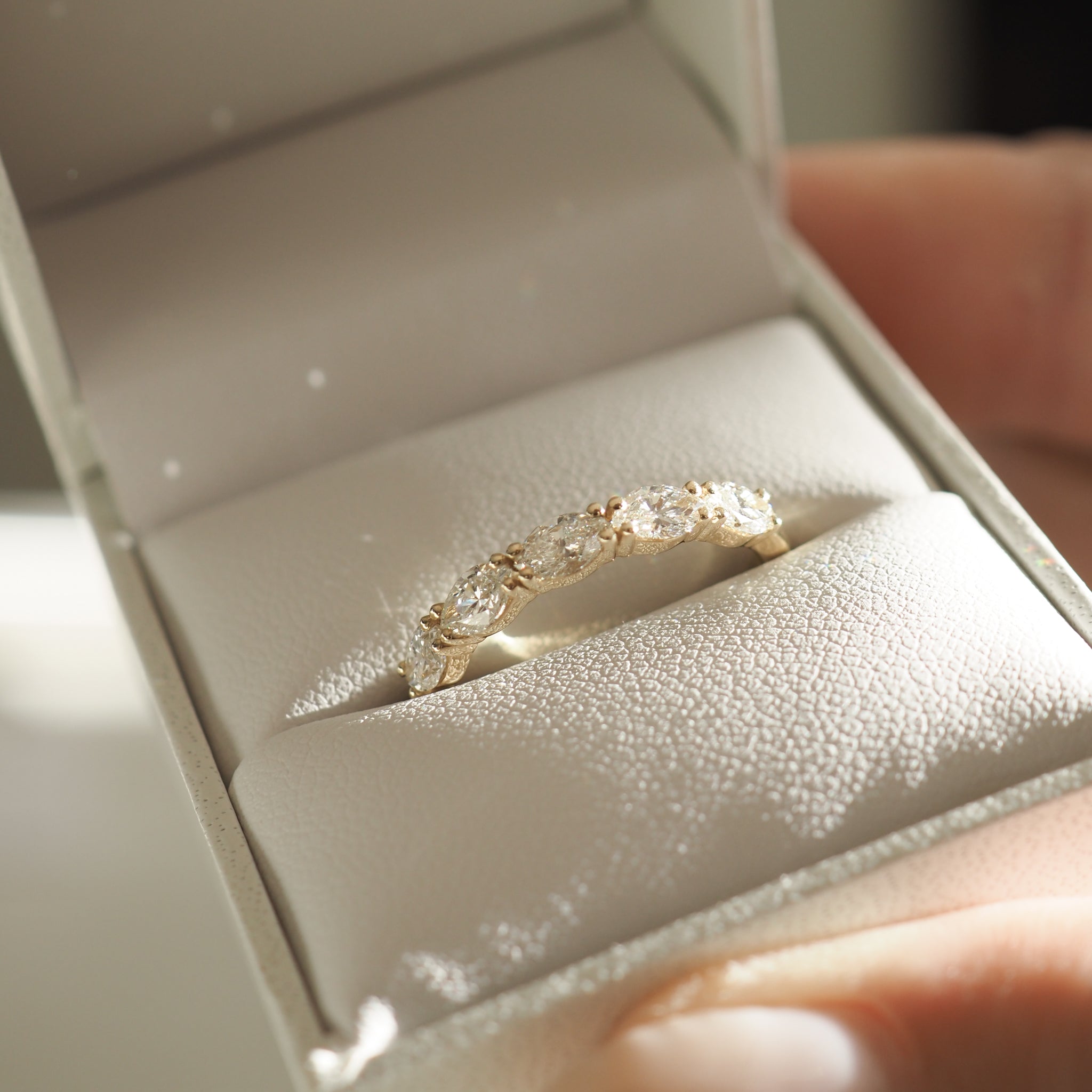 Chloe | Marquise Lab-Grown Diamond Wedding Ring