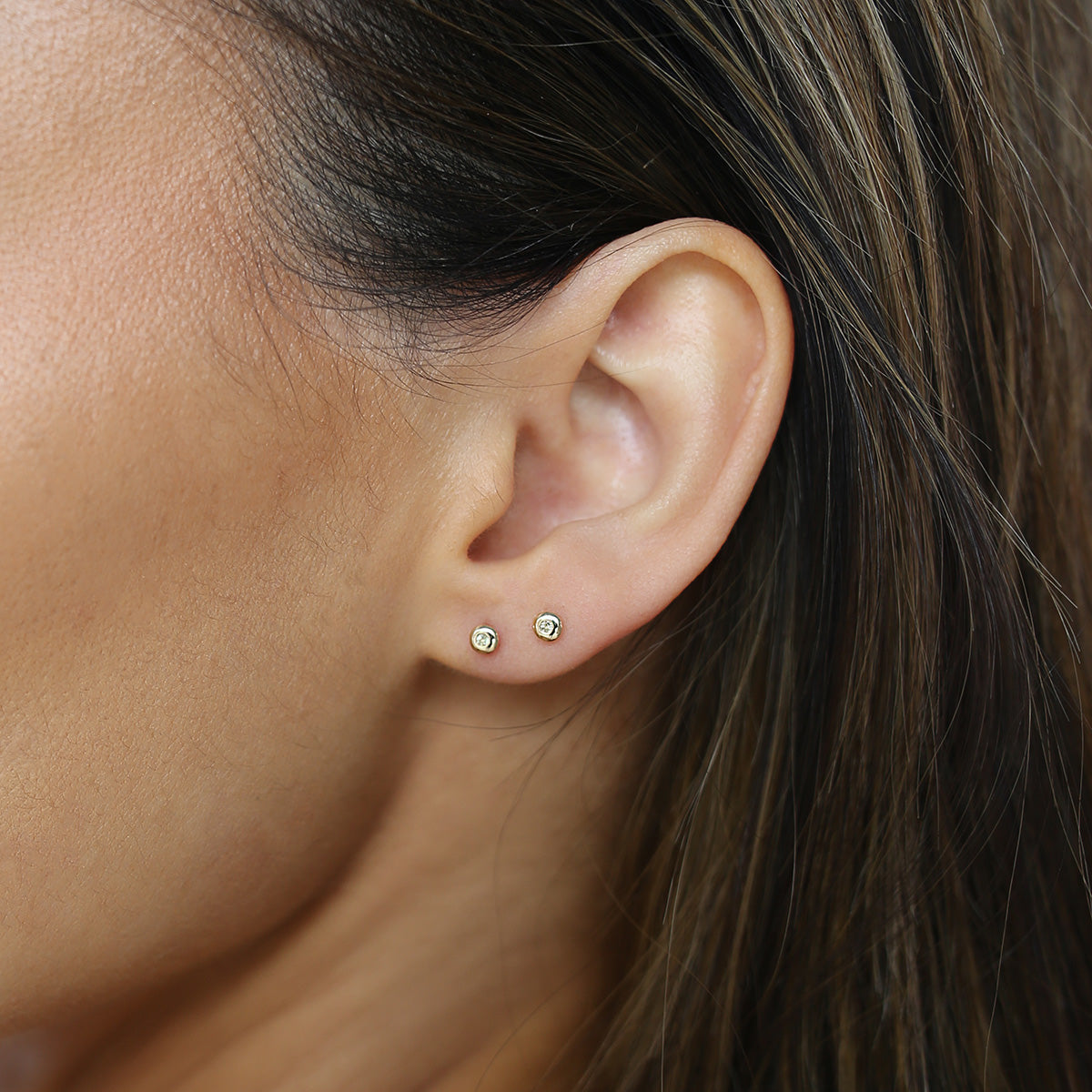 Tiny Birthstone Studs