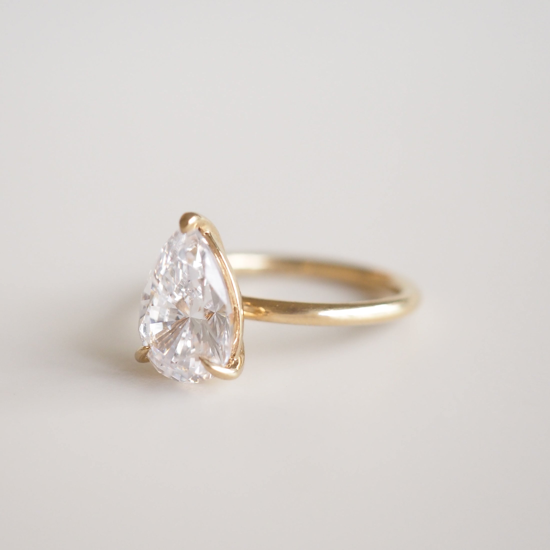 Lyla Ring | 2ct Cubic Zirconia Proposal Ring