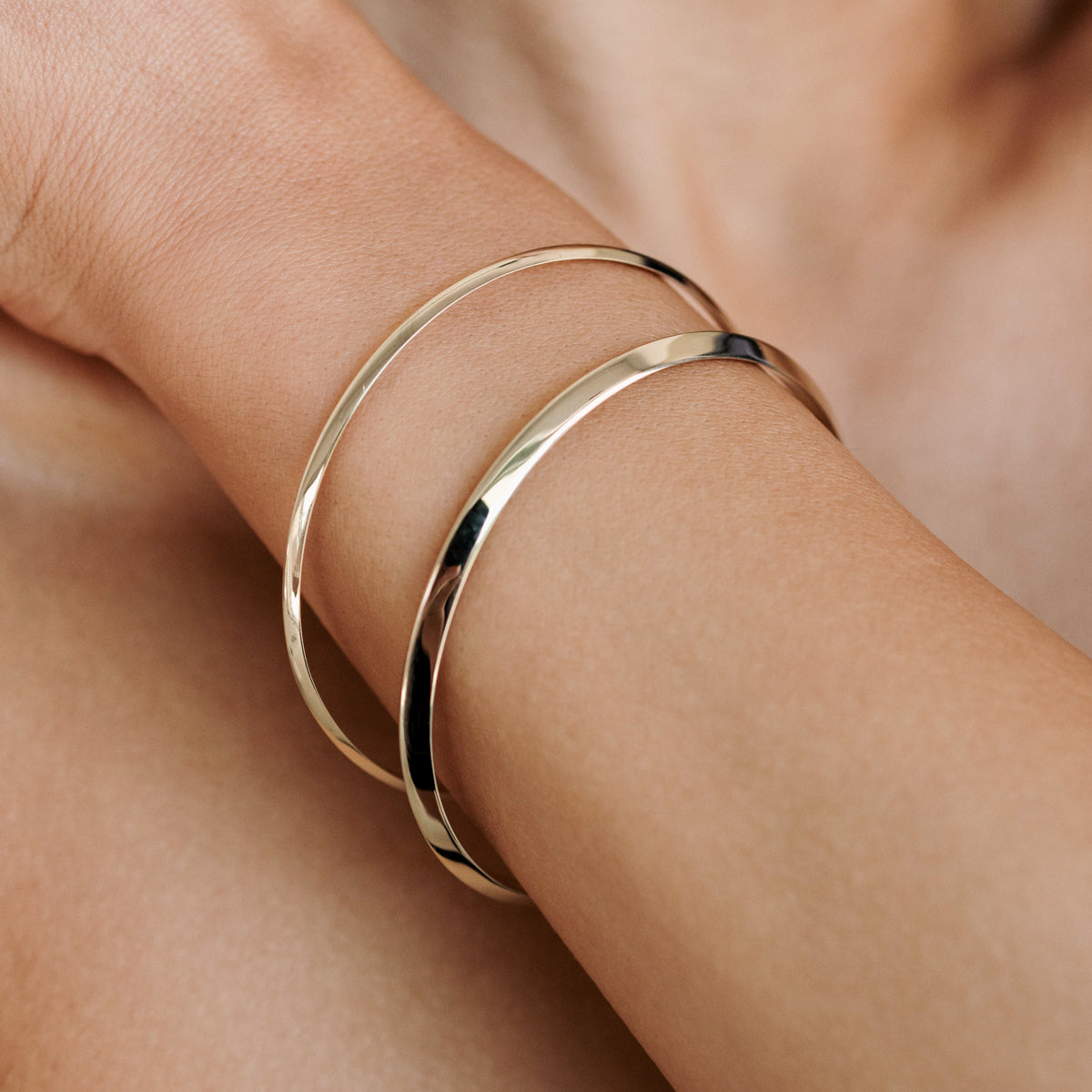 Solid shop cuff bracelet