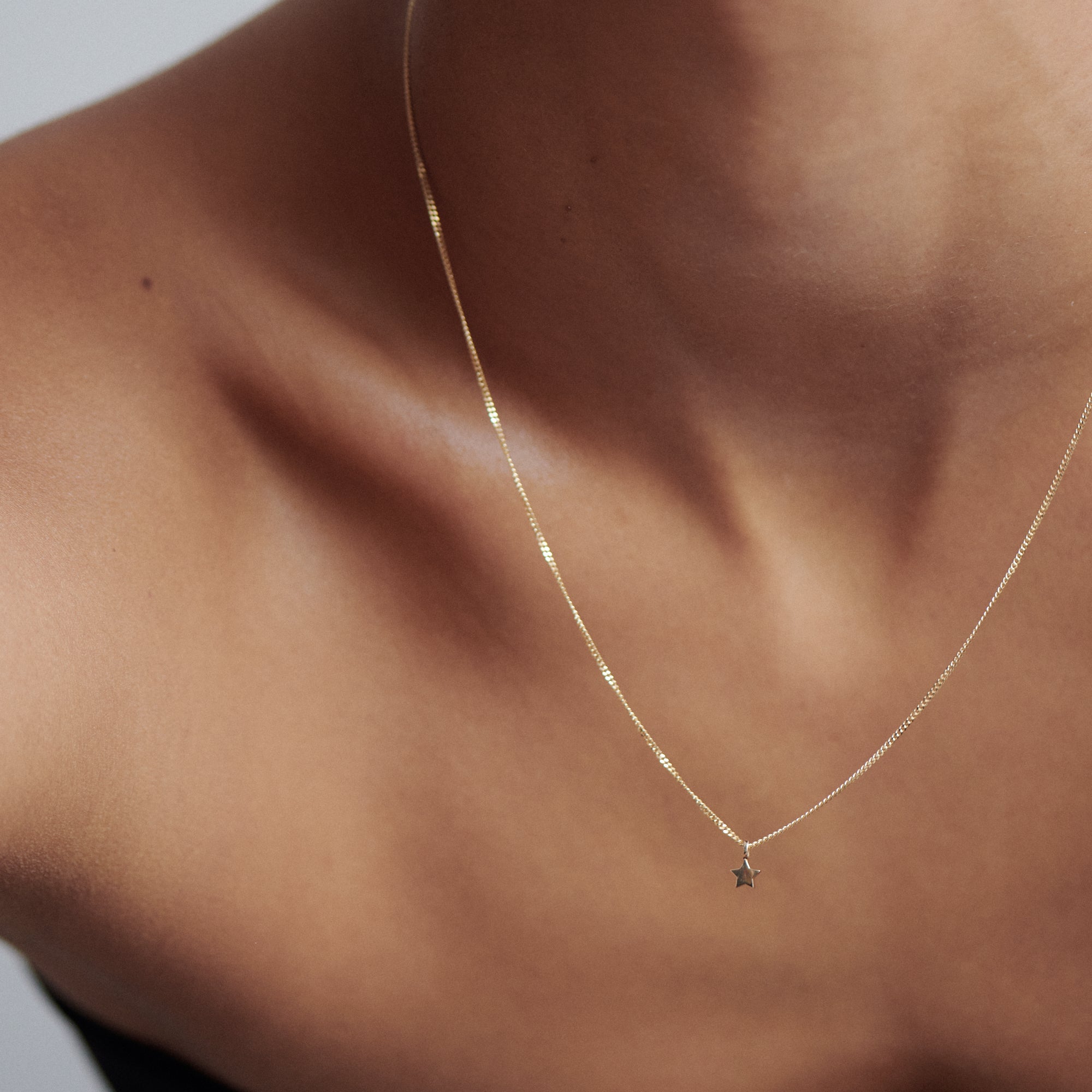 Tiny Star Dangle Necklace