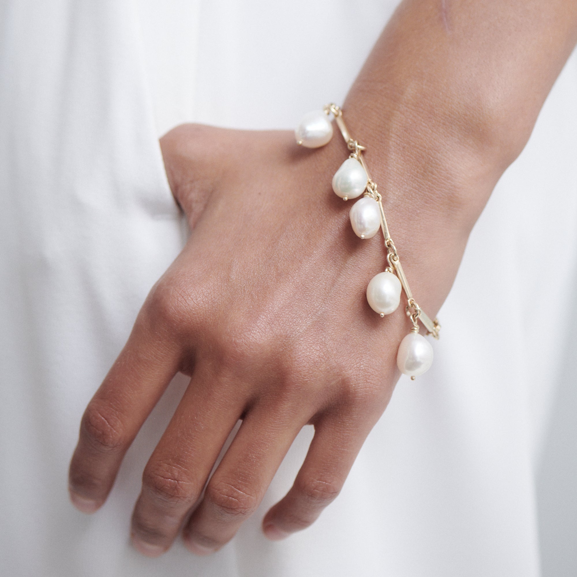 Links pearl deals bracelet