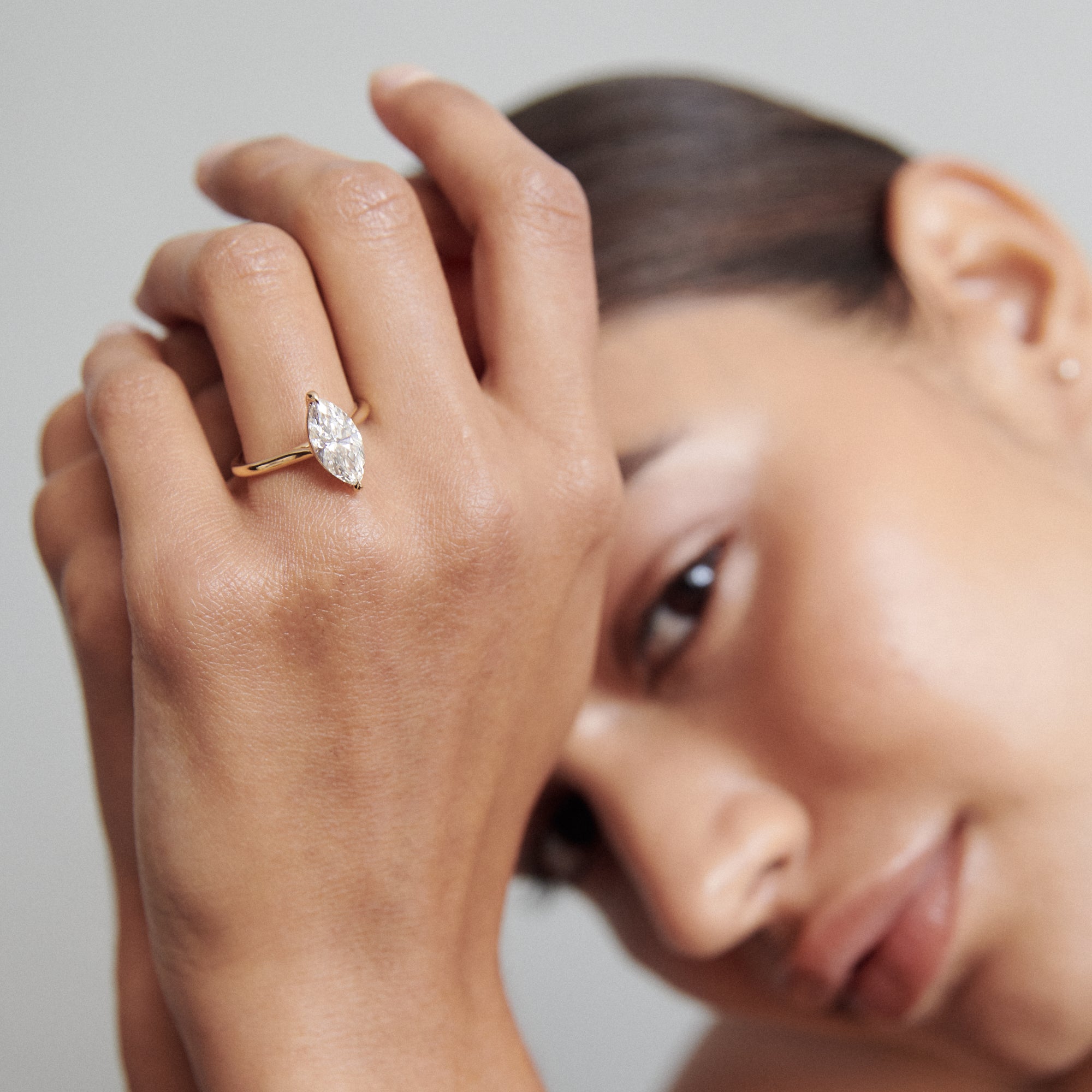 Mya | Marquise Lab-Grown Diamond Engagement Ring