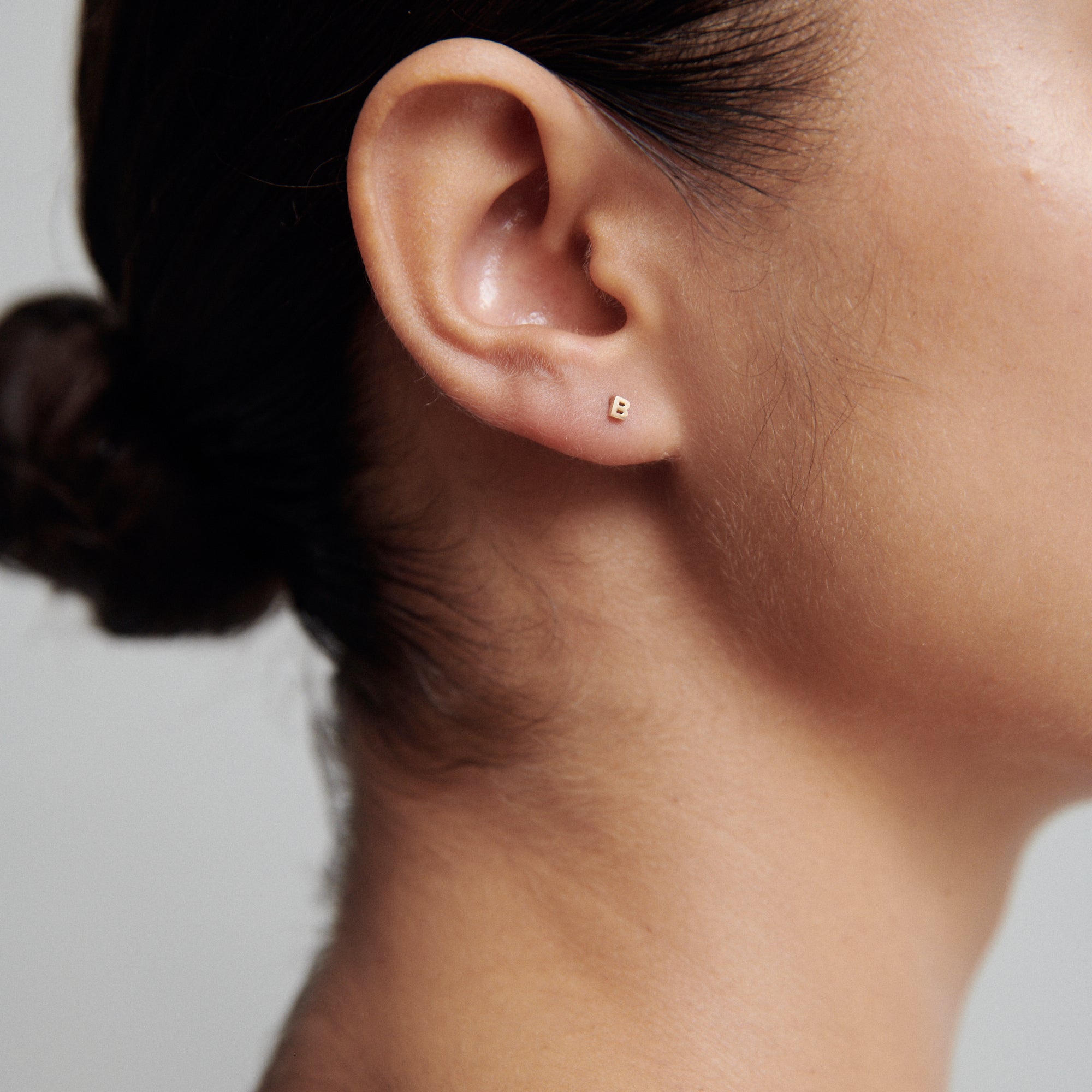 Micro Letter Studs