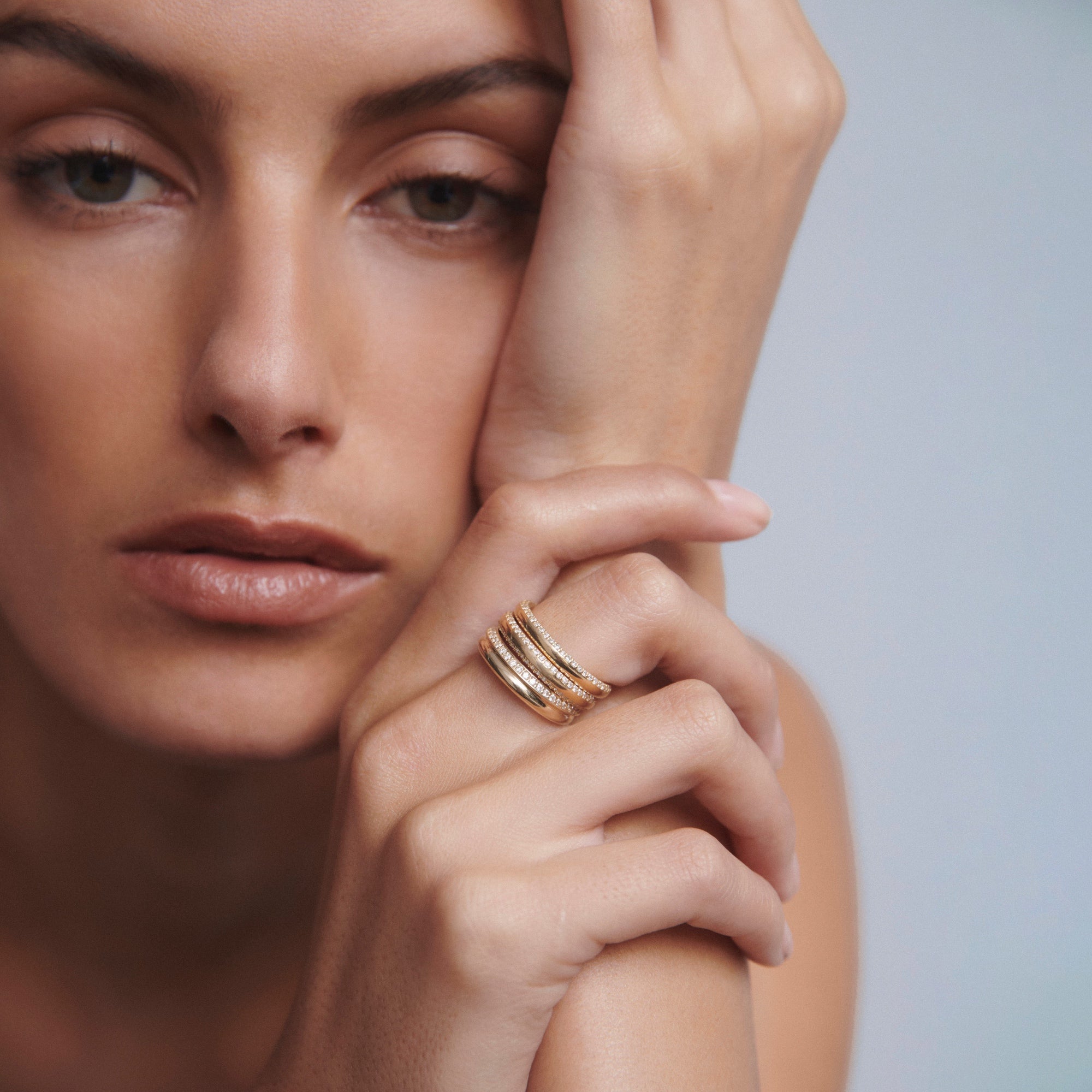 Estelle | Pavé Set Wedding Ring