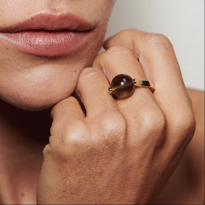 Bold Quartz Ring