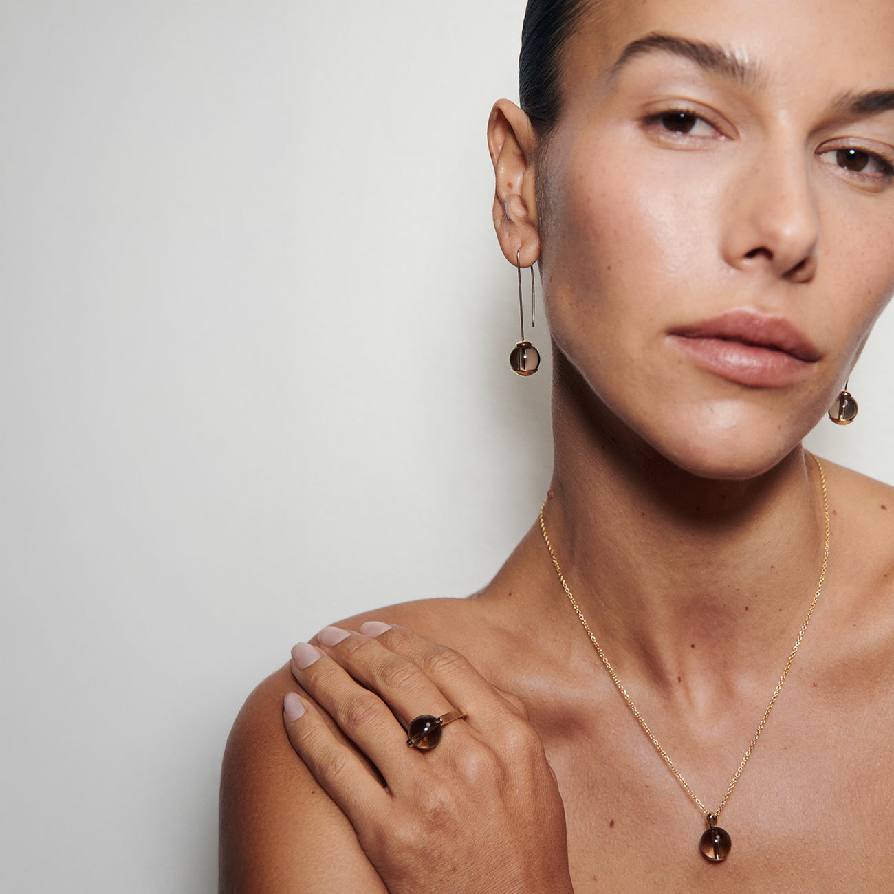 Bold Quartz Hooks | A Dramatic Drop Earring