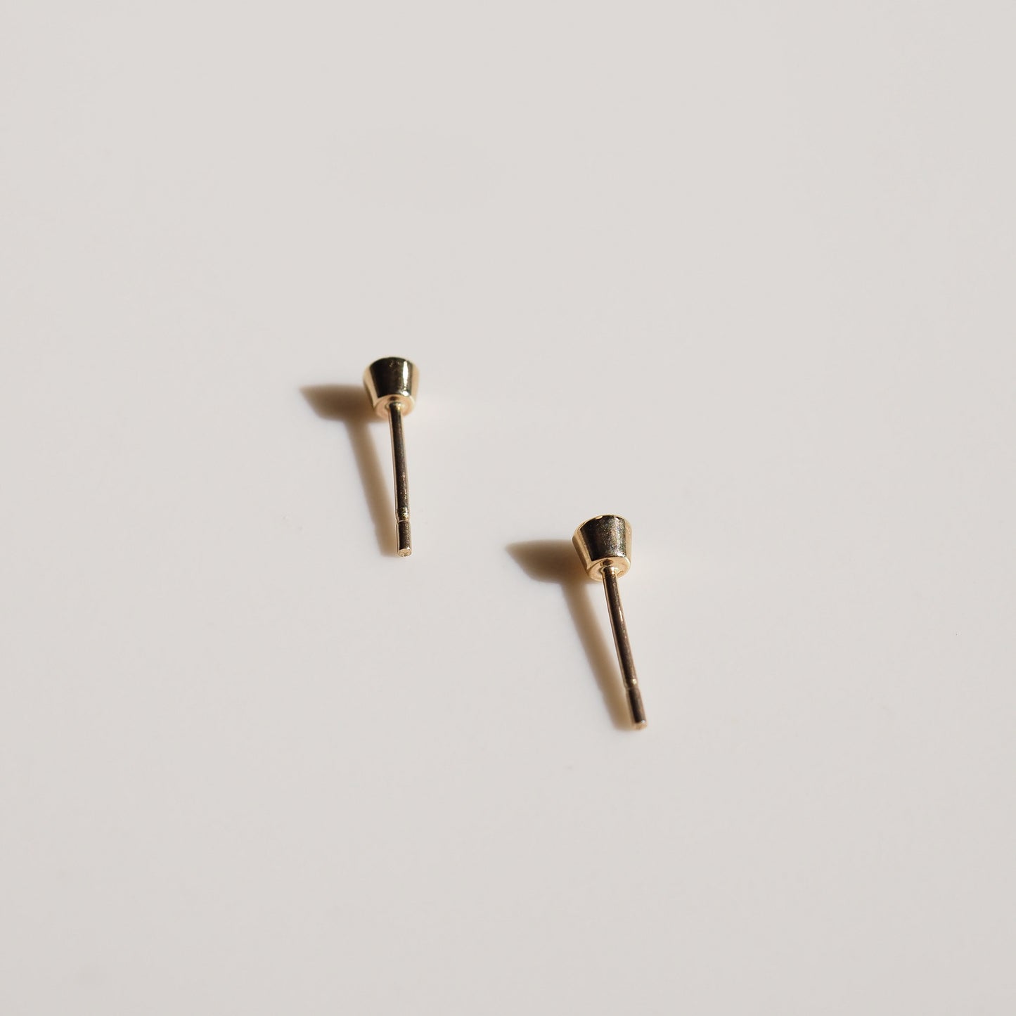 Alexandrite Studs Archive Bezel Set Studs