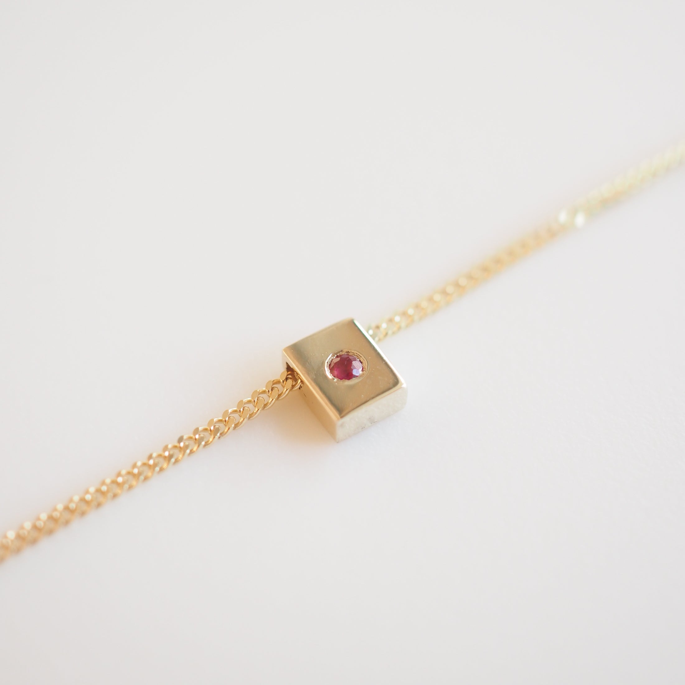 Archetype Necklace | Archive Birthstone Tablet Necklace