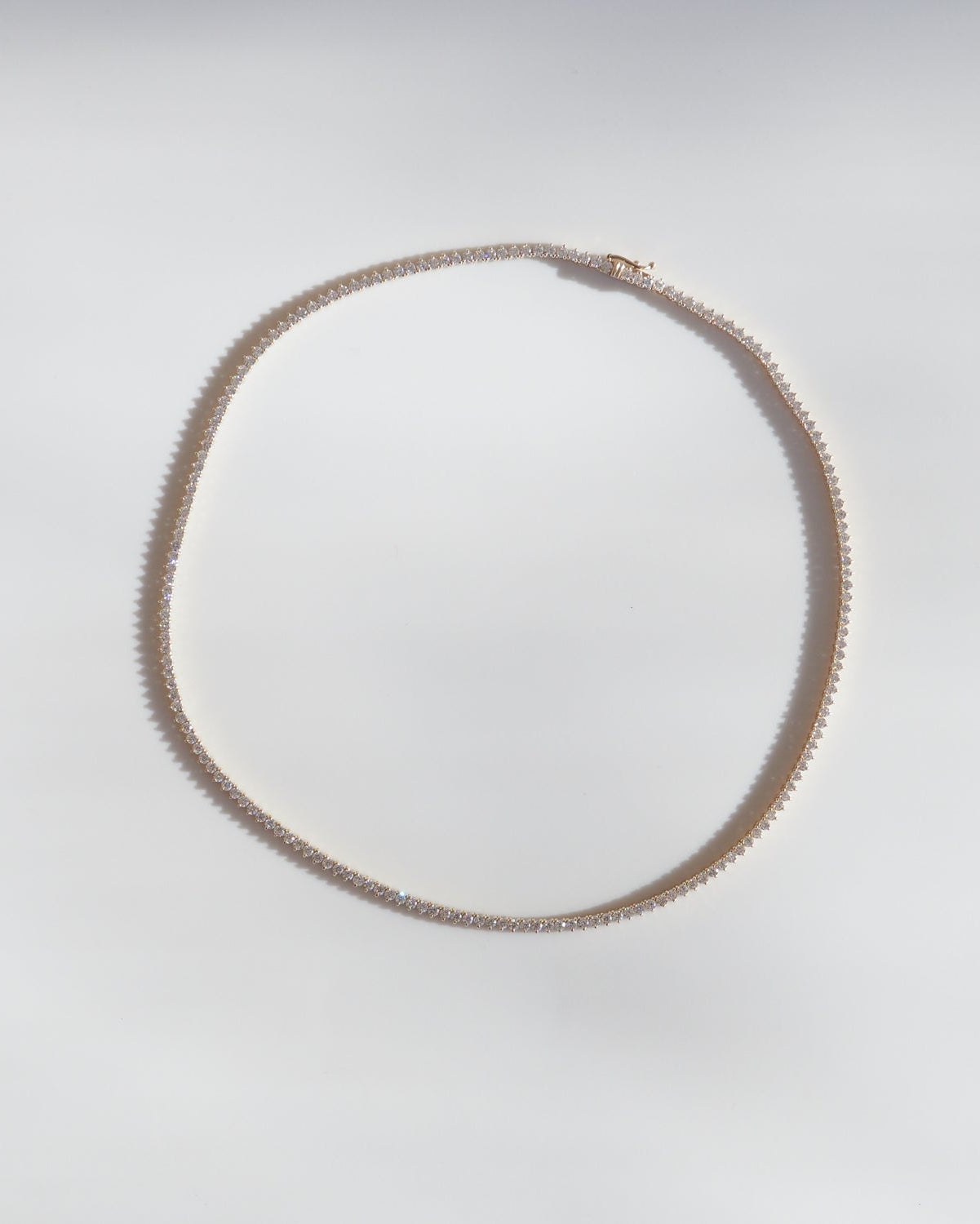 Tennis Necklace | 8.87ct Round Lab-Grown Diamond Necklace