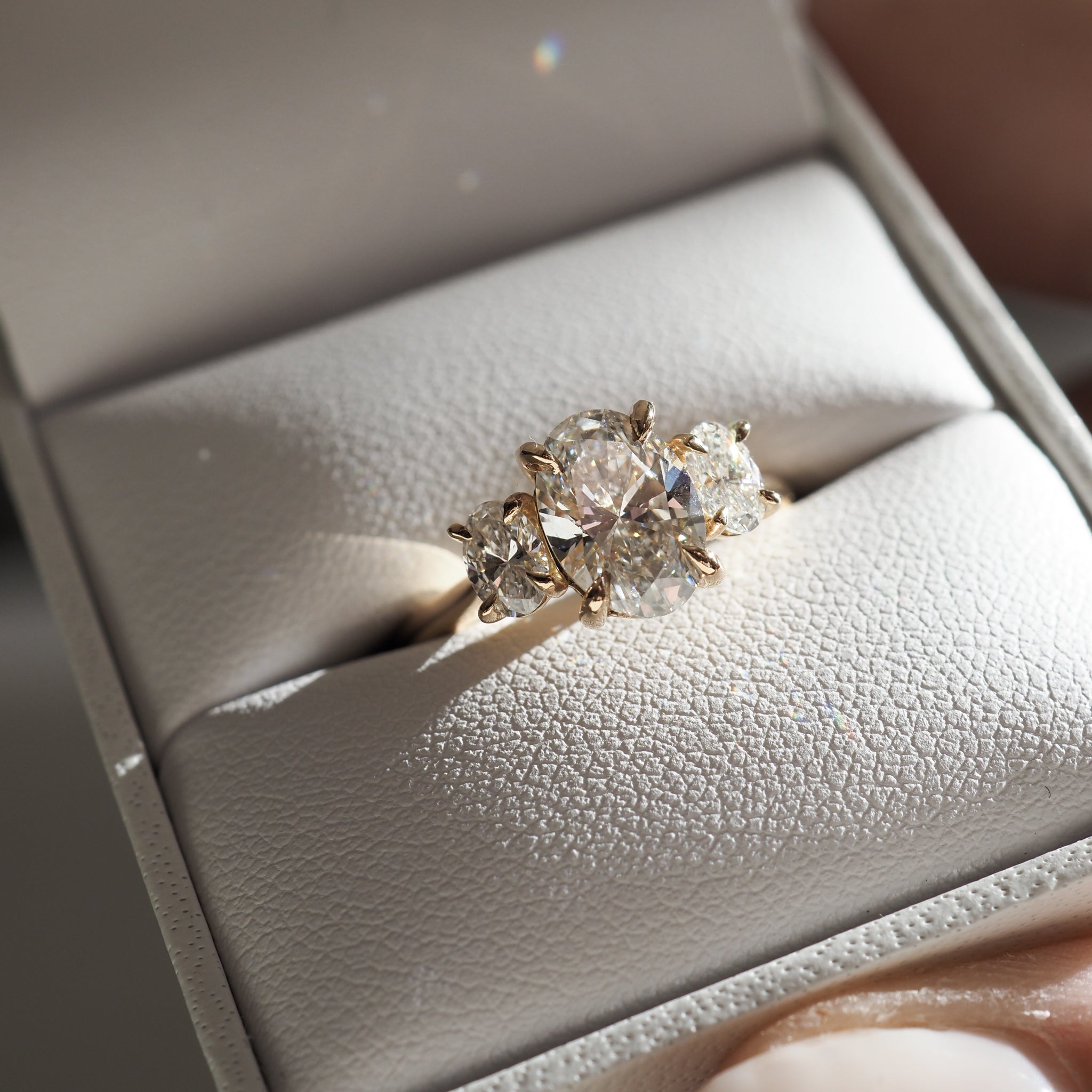 Ava | Oval Lab-Grown Diamond Engagement Ring