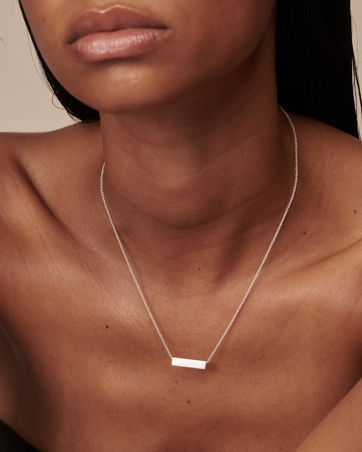 Plate Necklace | With Optional Engraving