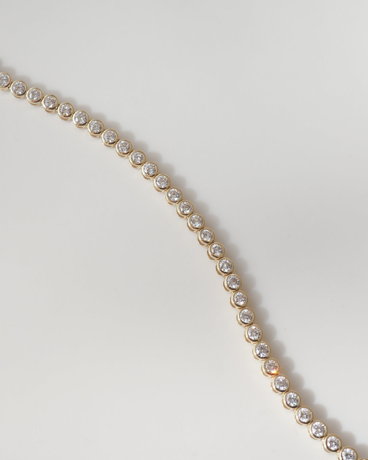 Round Bezel Tennis Bracelet | 3ct Tennis Bracelet