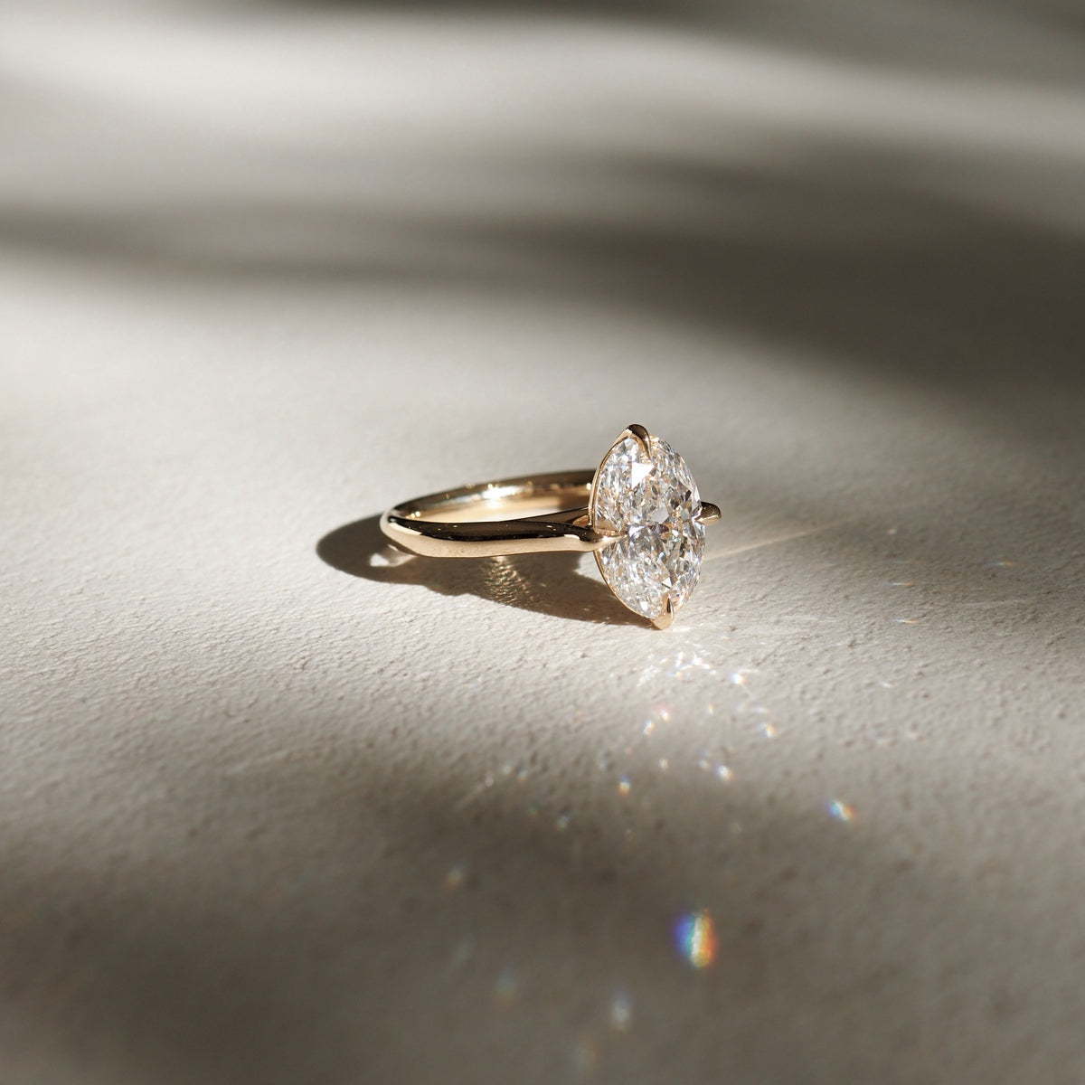 Cara | Oval Lab-Grown Diamond Engagement Ring