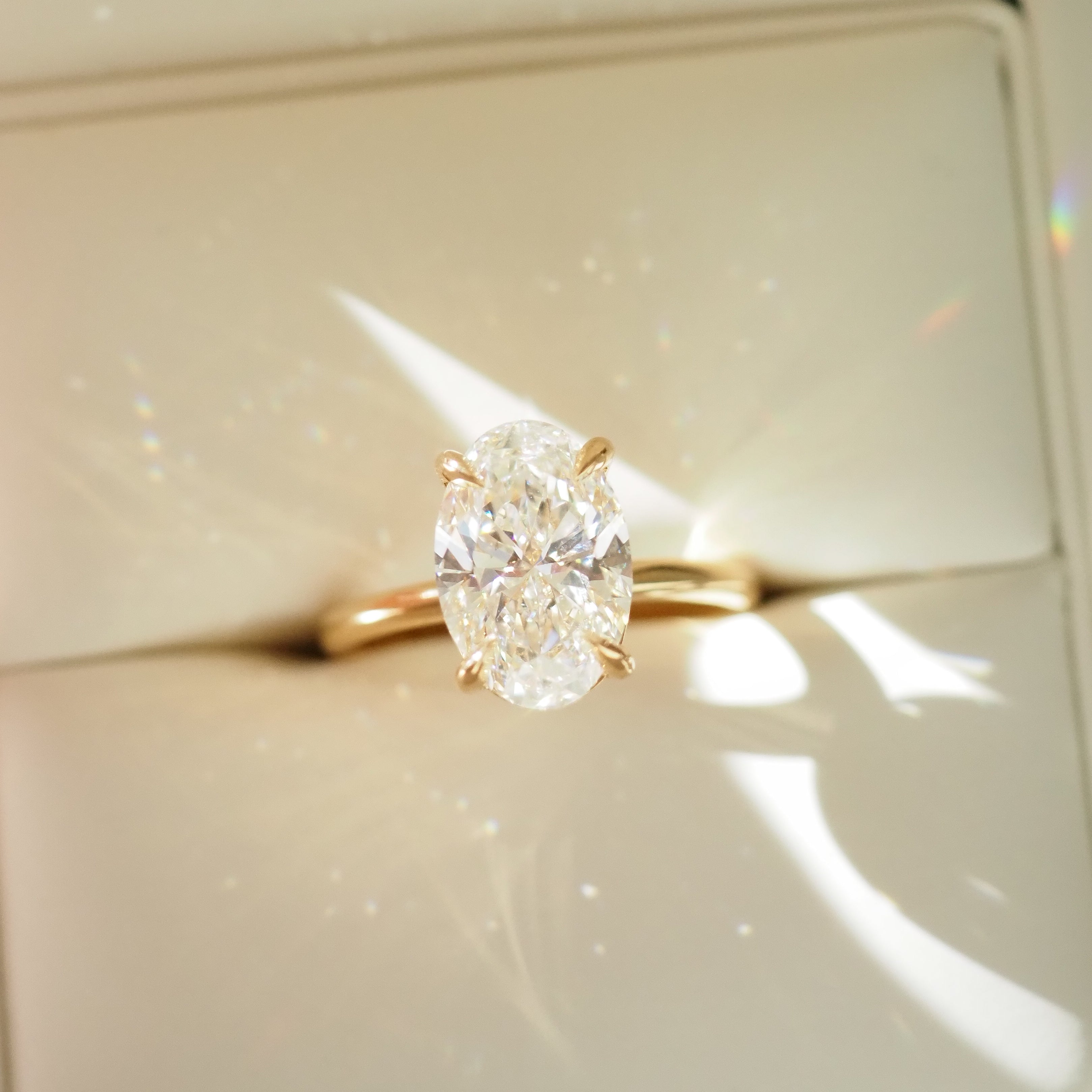 Clara | 3ct Solitaire Engagement Ring