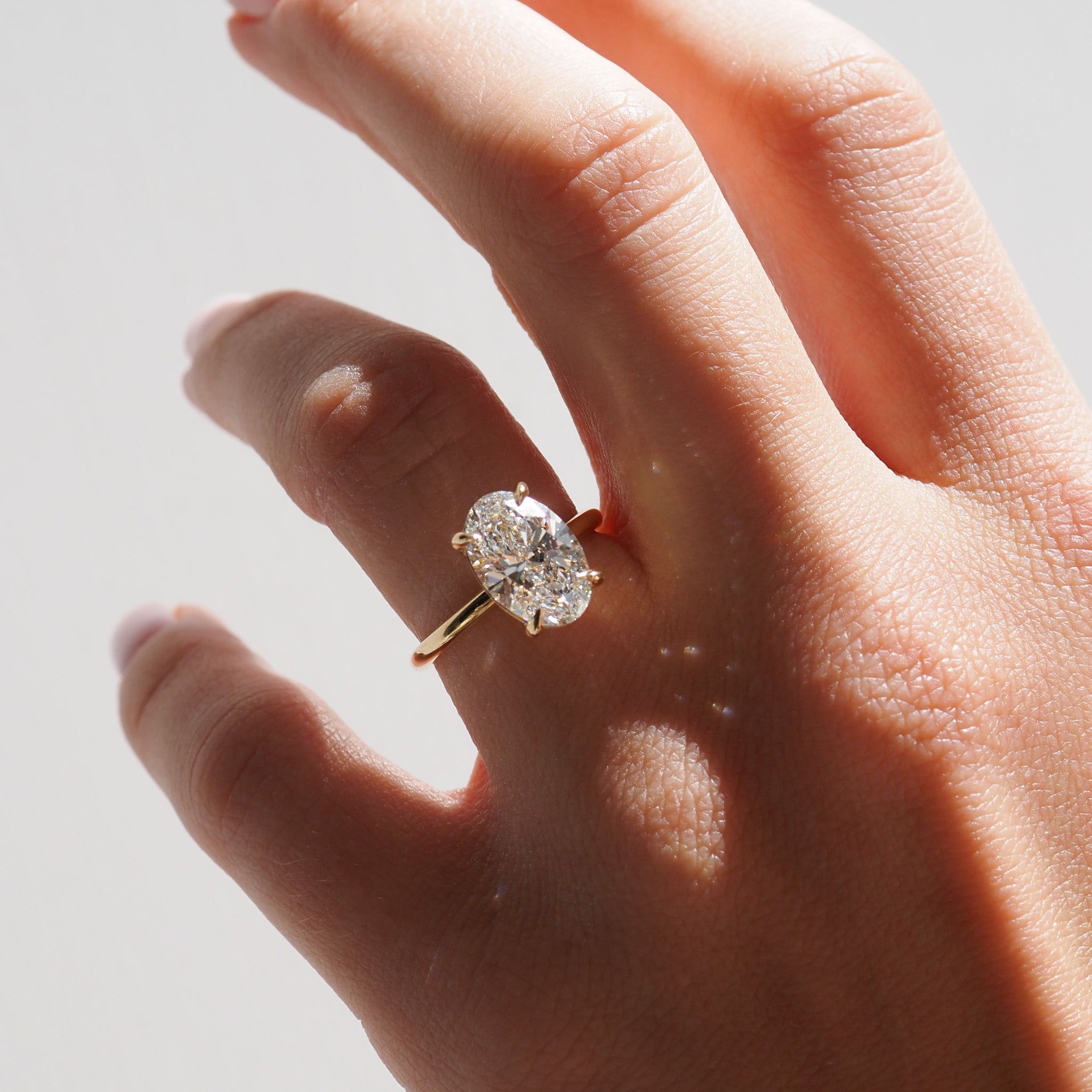 Clara | 3ct Solitaire Lab-Grown Diamond Engagement Ring