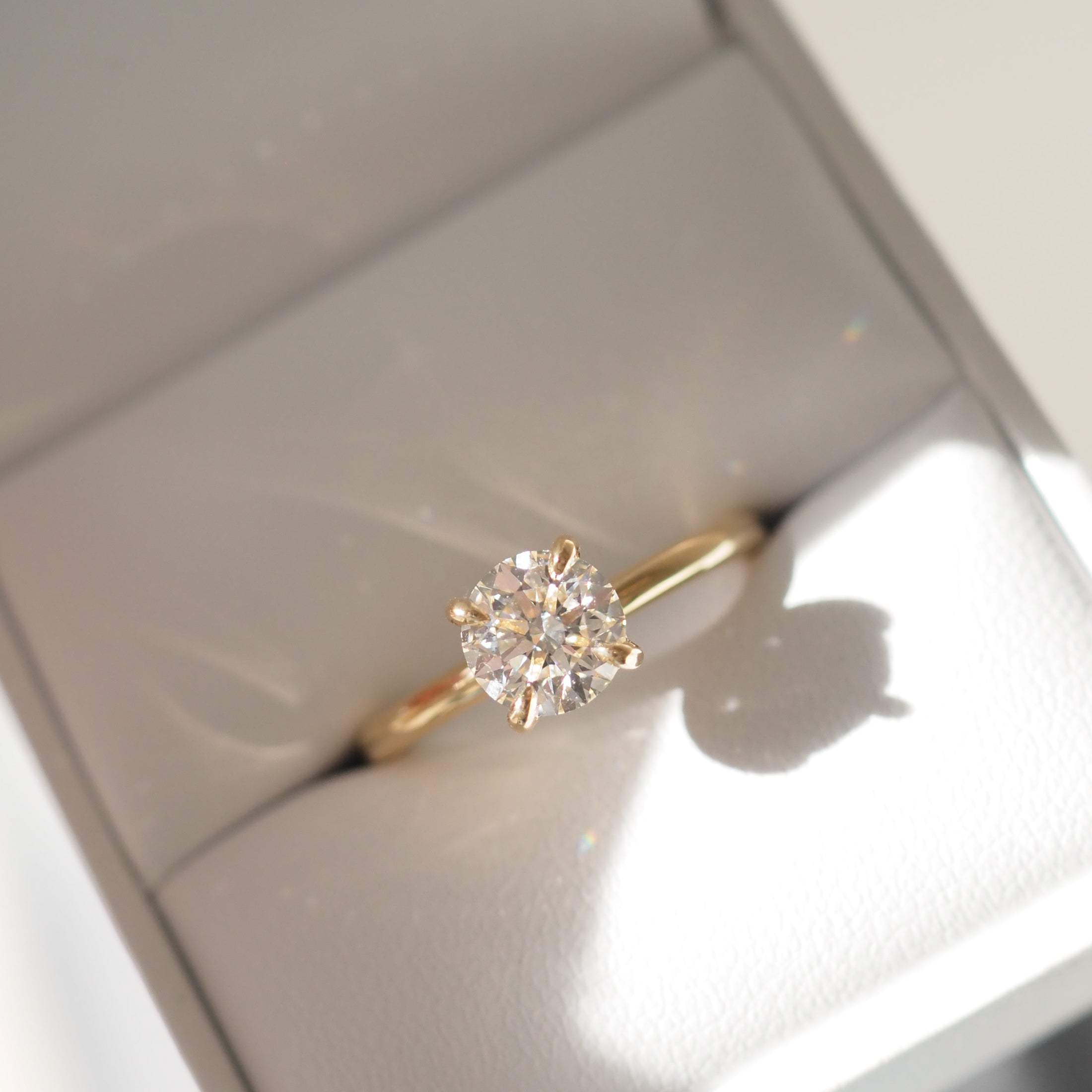 Cleo | 1ct Round Solitaire Lab-Grown Diamond Engagement Ring