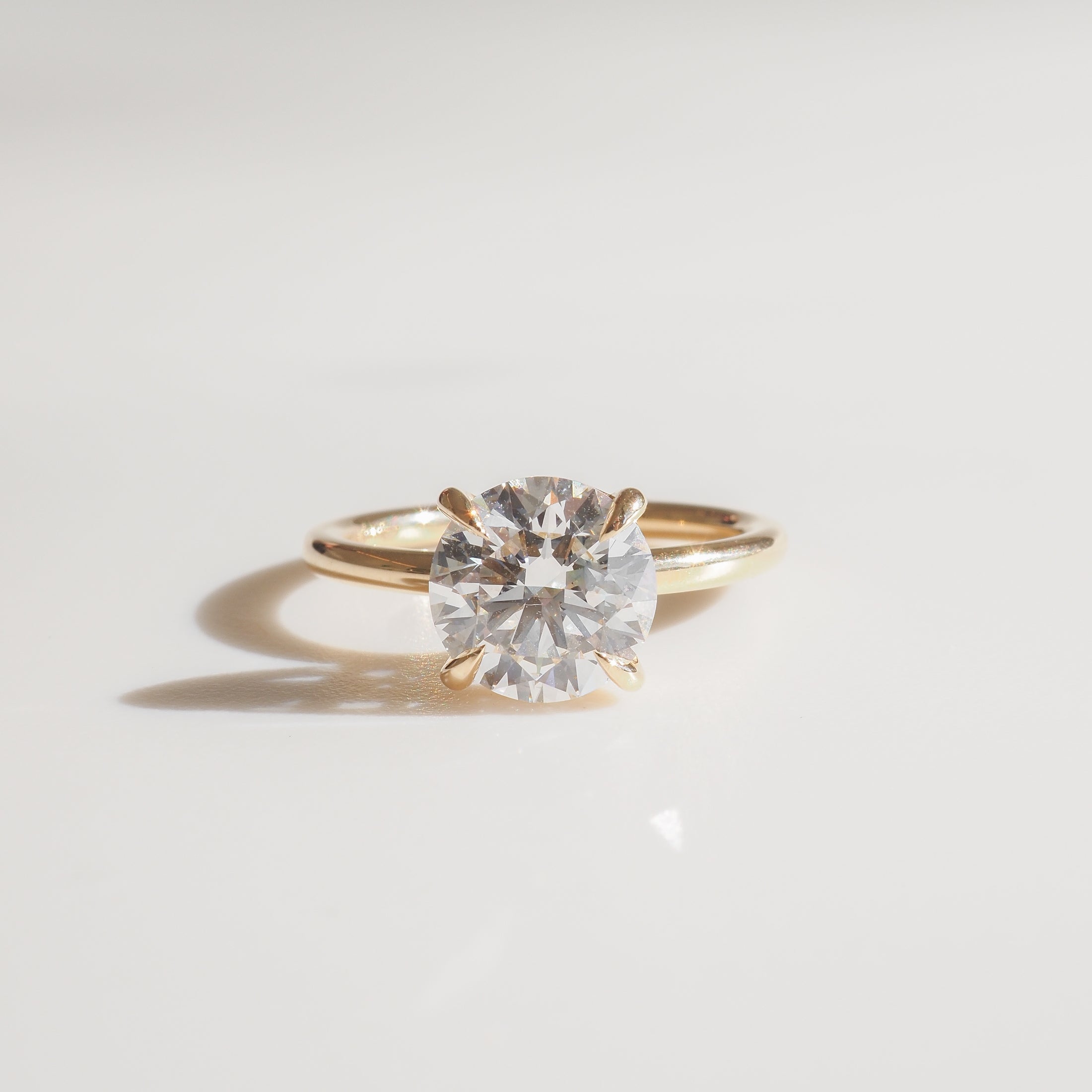 Cleo | 2ct Round Lab-Grown Diamond Ring