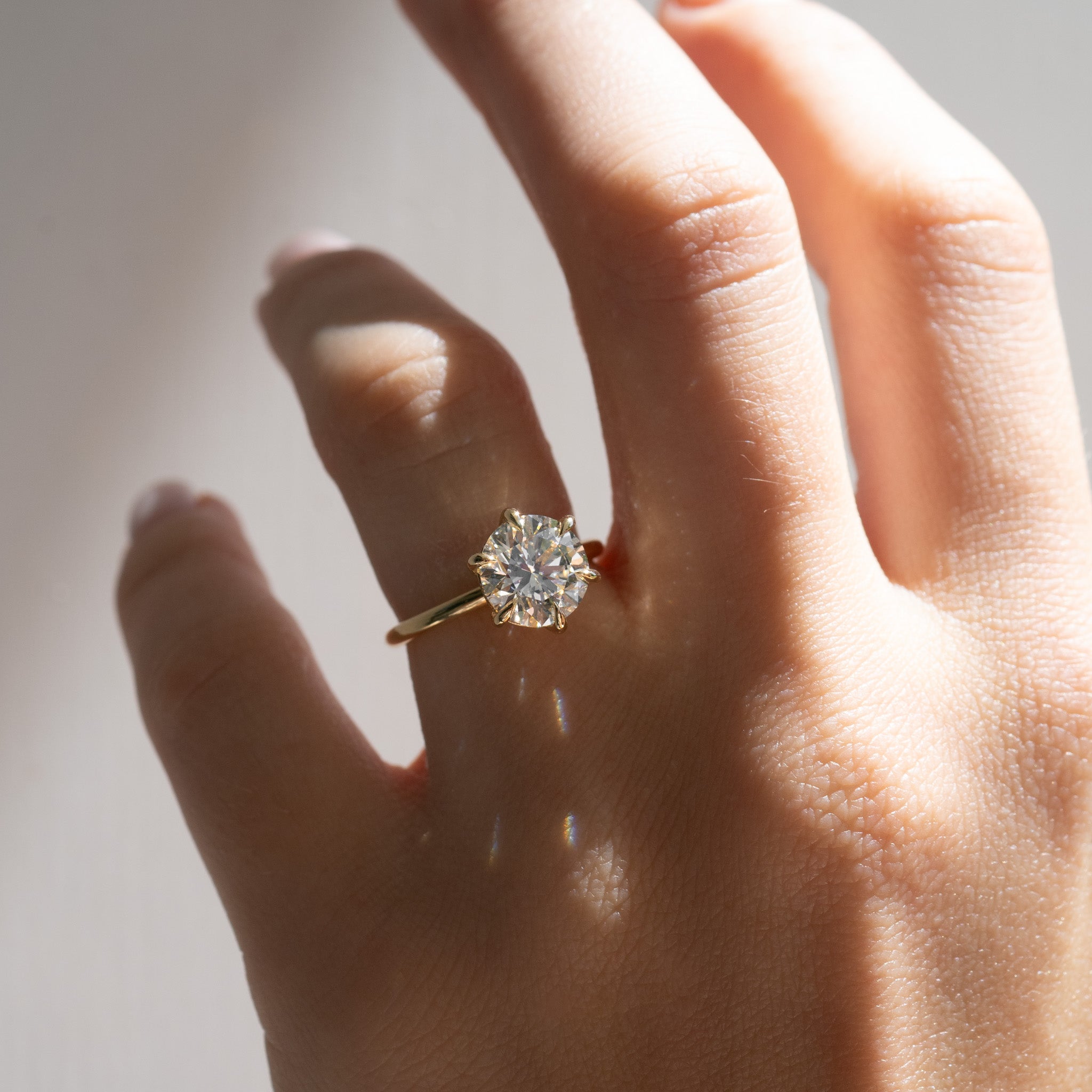Round Brilliant Solitaire | 2.5ct Lab-Grown Diamond Ring