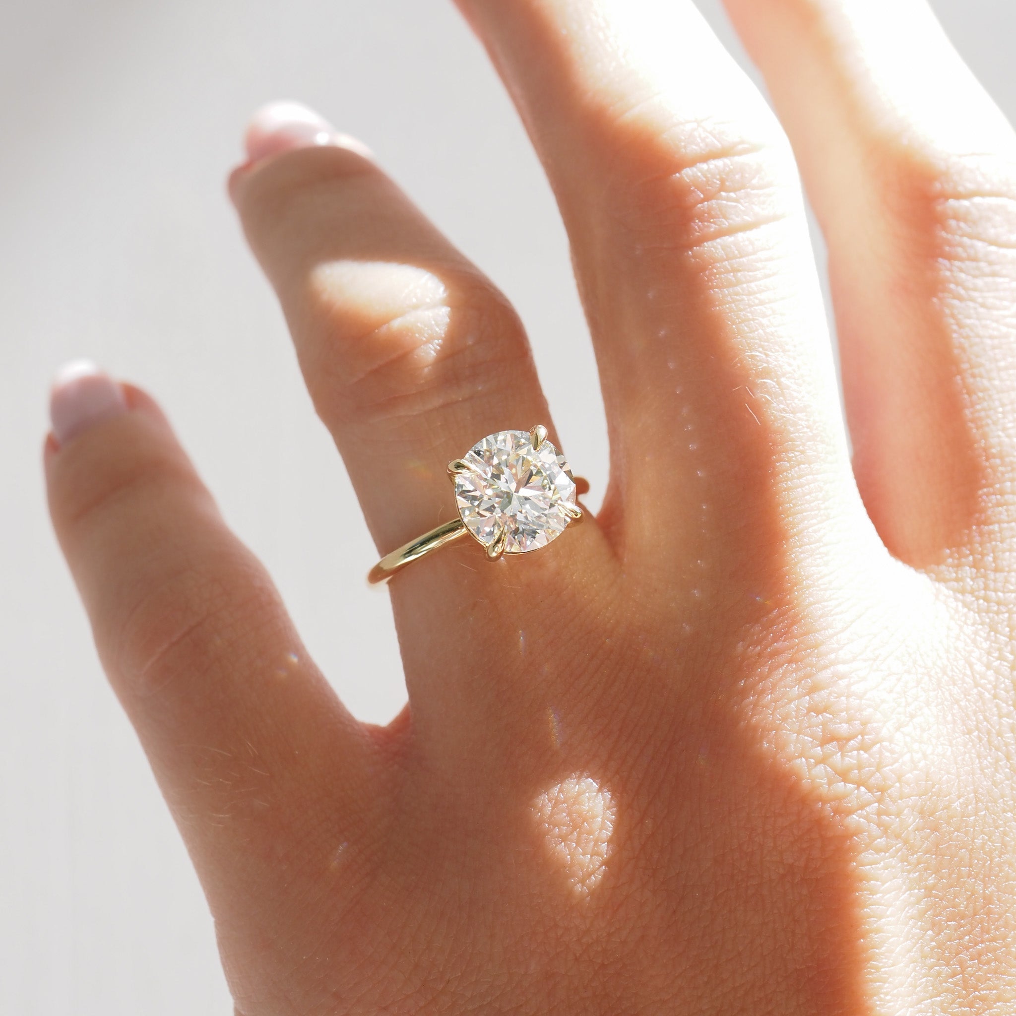 Cleo | 3ct Solitaire Engagement Ring