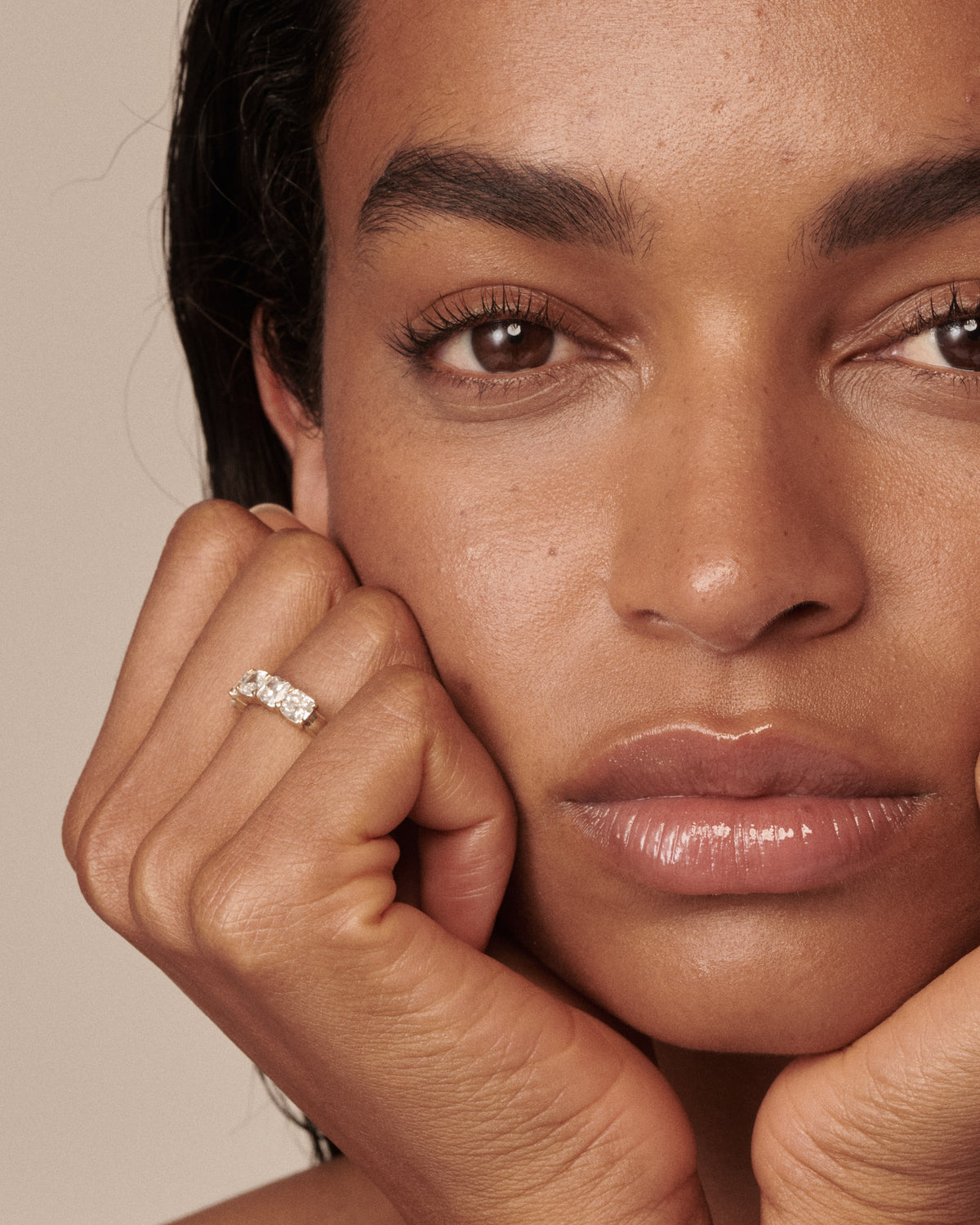 Lula Ring | Square Cushion Lab-Grown Diamond