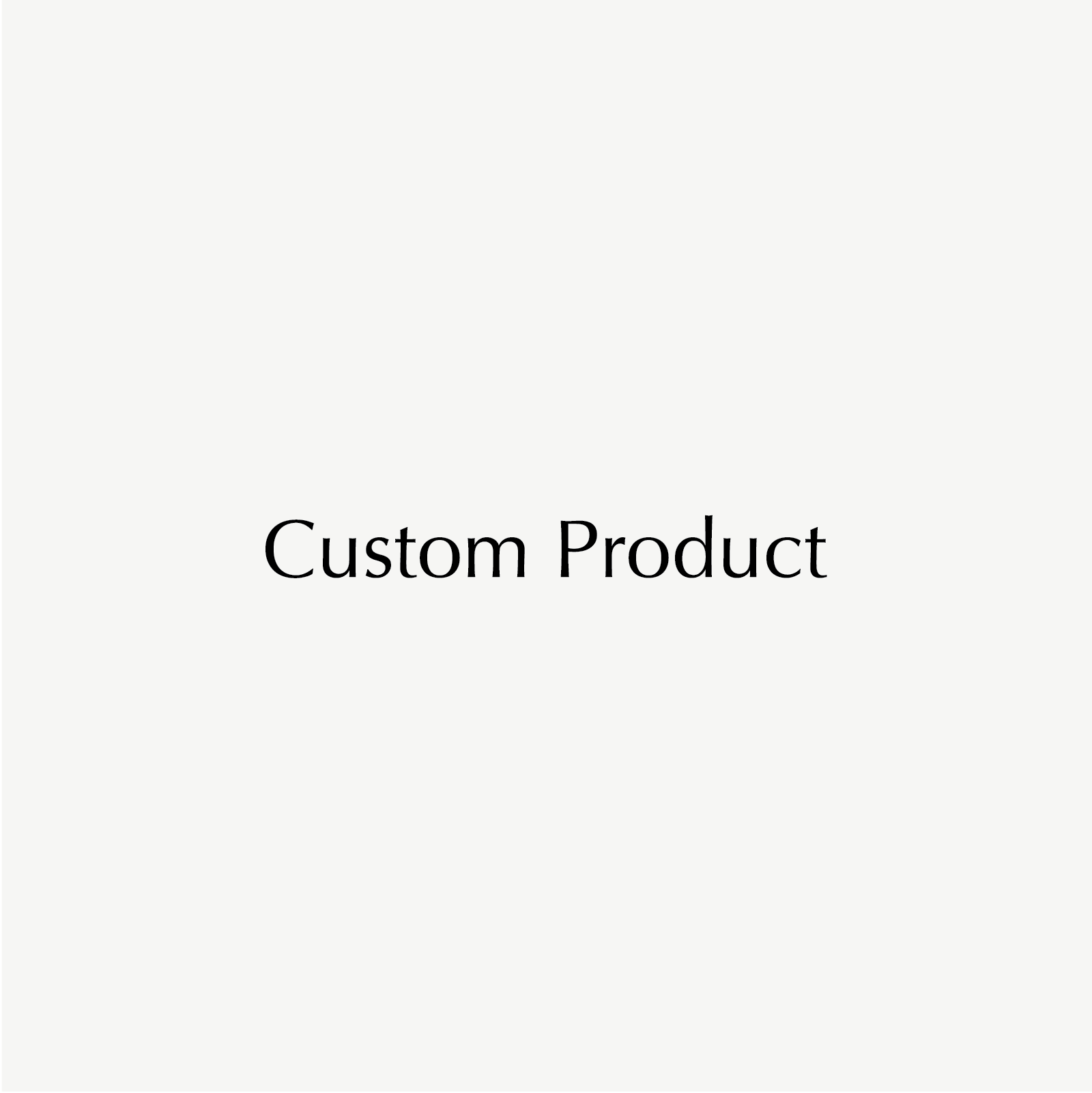 Custom Product