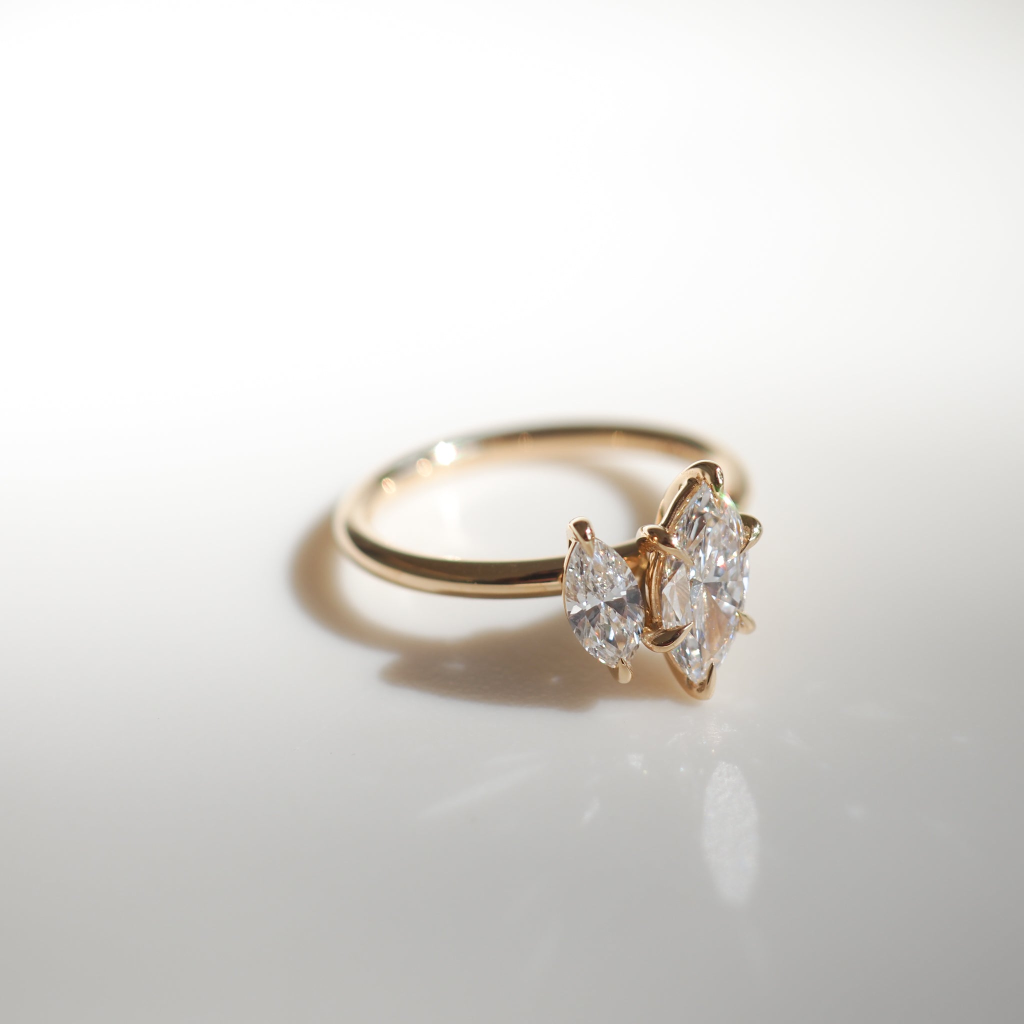 Duet | Marquise Lab-Grown Diamond Engagement Ring