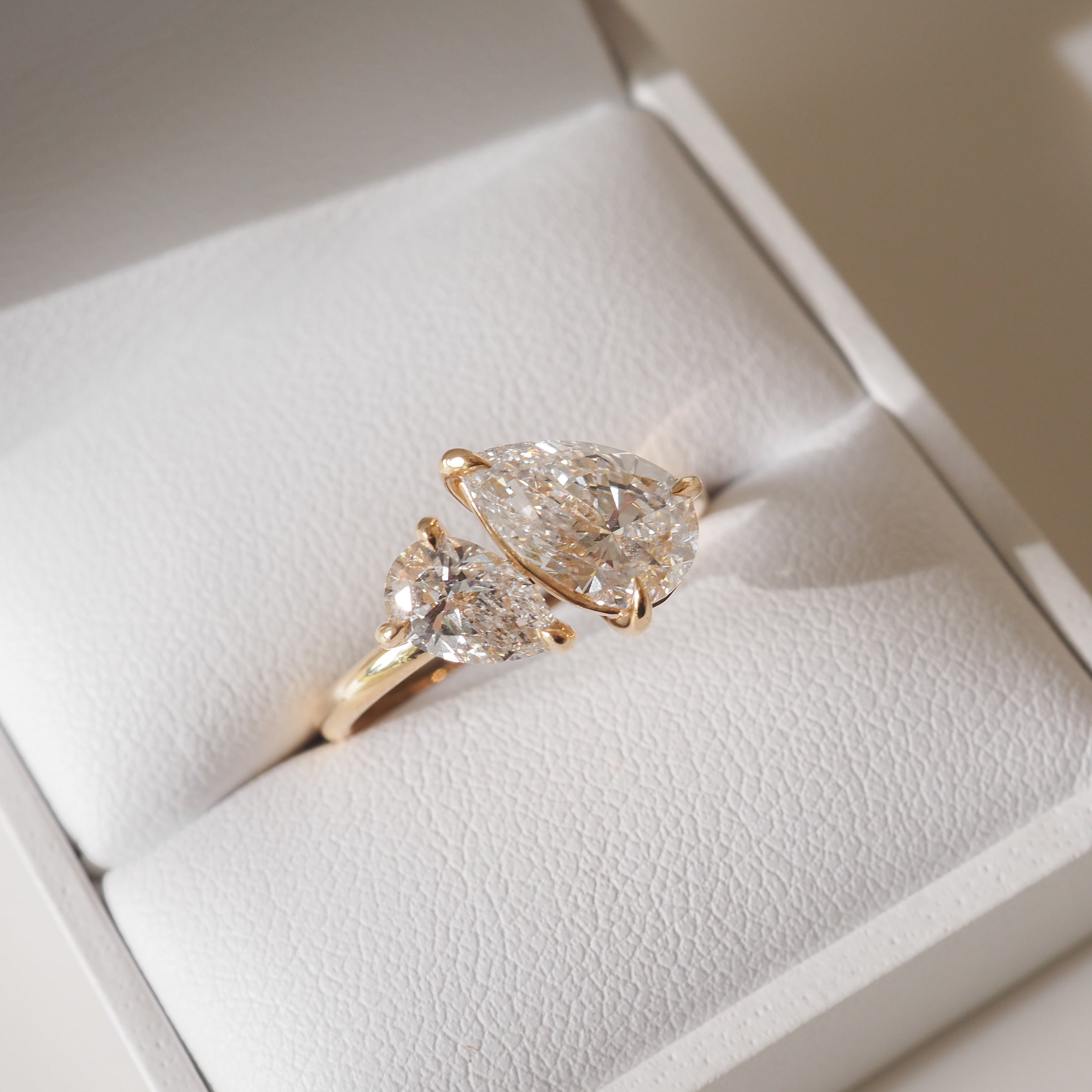 Duet™ | Pear Duet Lab-Grown Diamond Engagement Ring