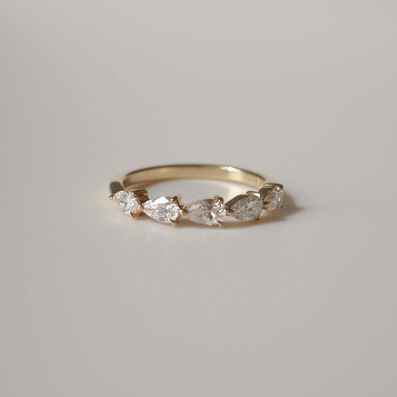 Ellery | Pear Lab-Grown Diamond Wedding Ring