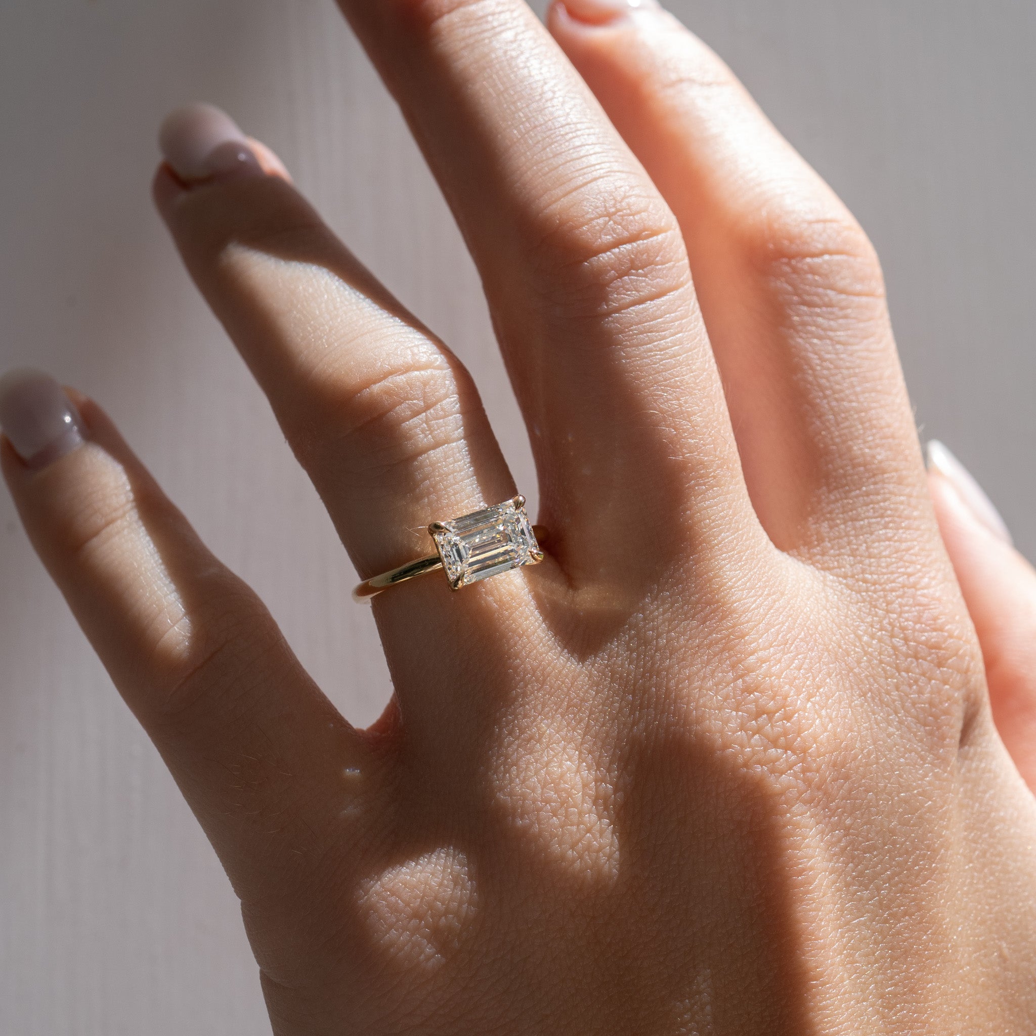 Fae | 2ct Emerald Lab-Grown Diamond Ring