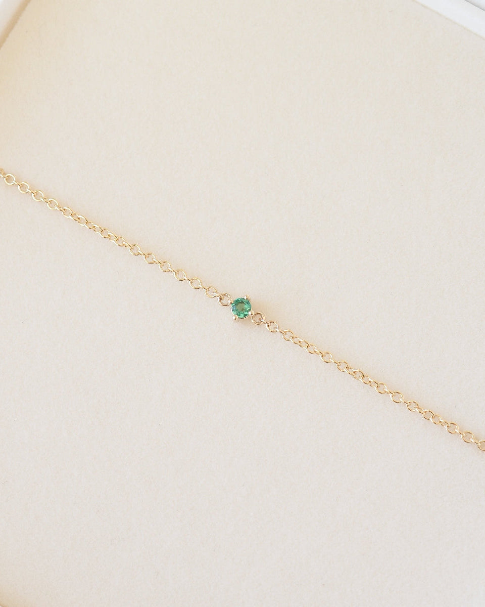 Tiny Birthstone Bracelet | Archive Gemstone Bracelet