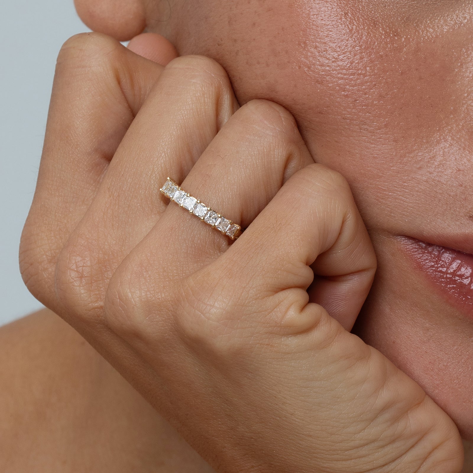 Annaya Ring | Princess Cut Diamond Ring