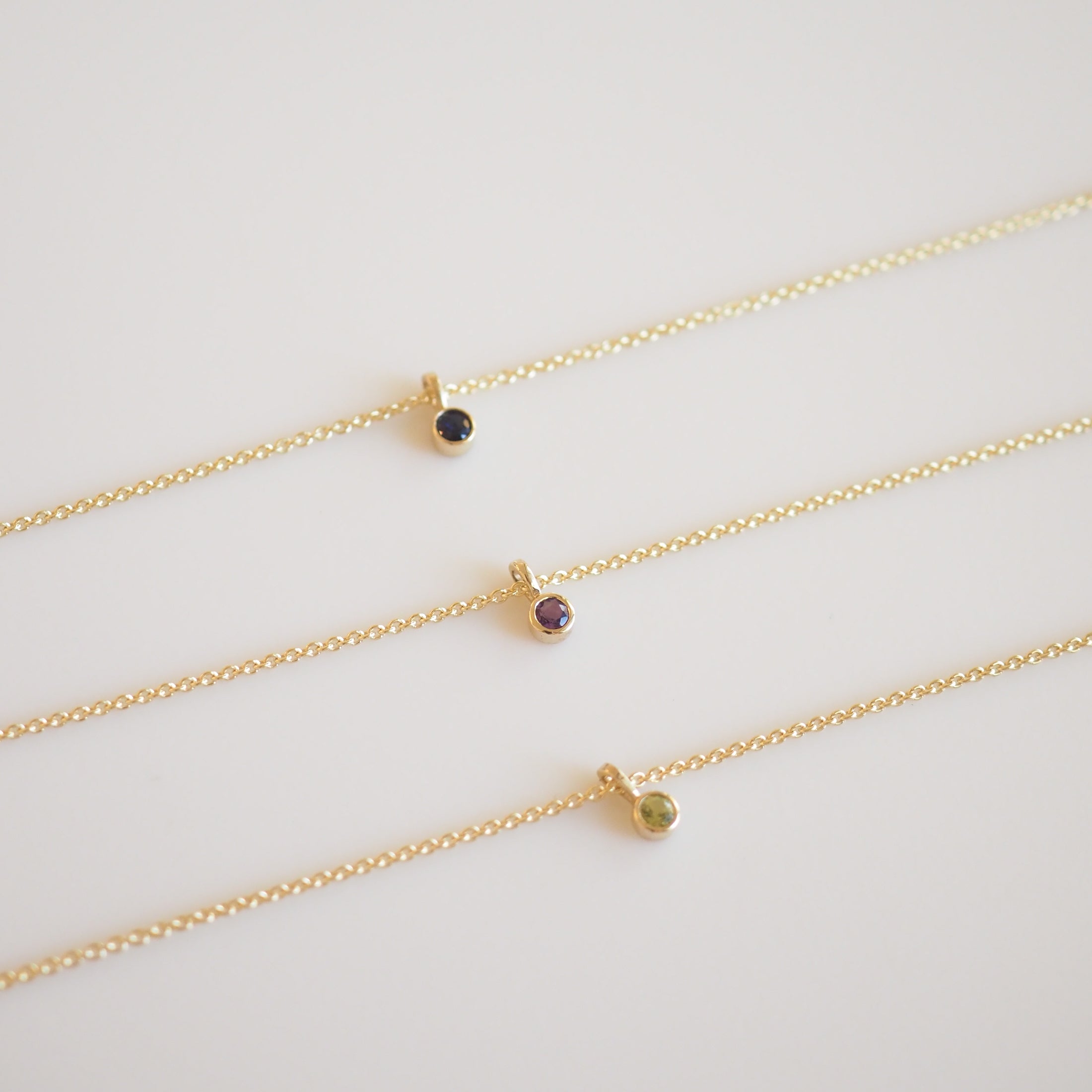 Kin Pendant Necklace | Archive Birthstone Drop Necklace