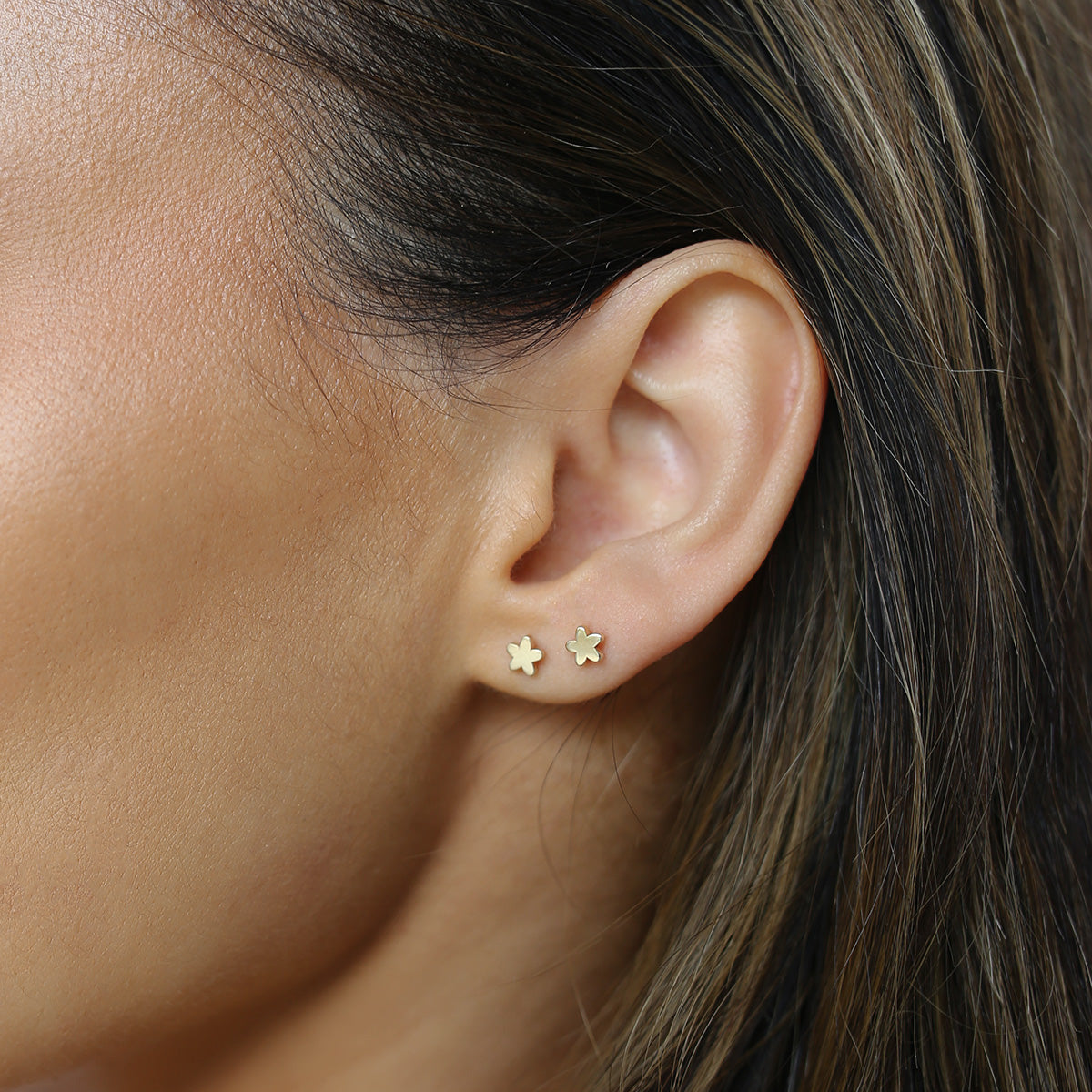 Tiny Flower Studs Kate Kole