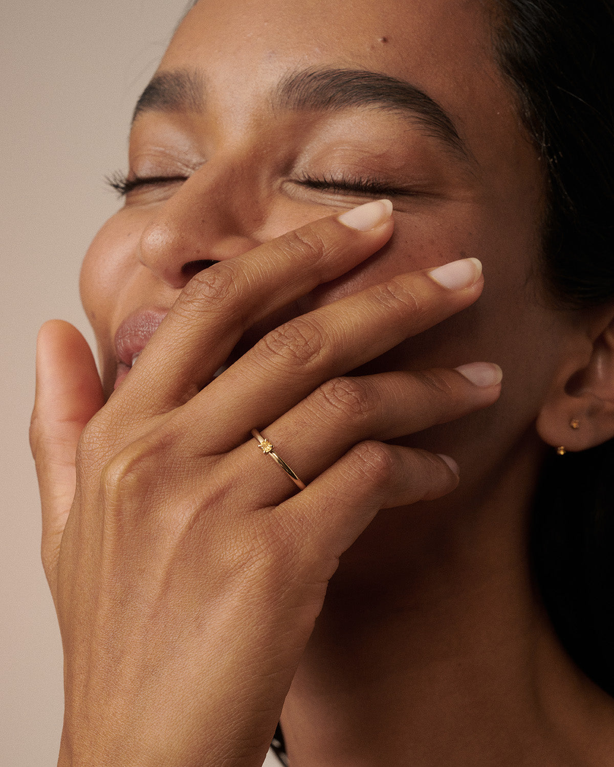 Birthstone Ring | Four Claw Ring