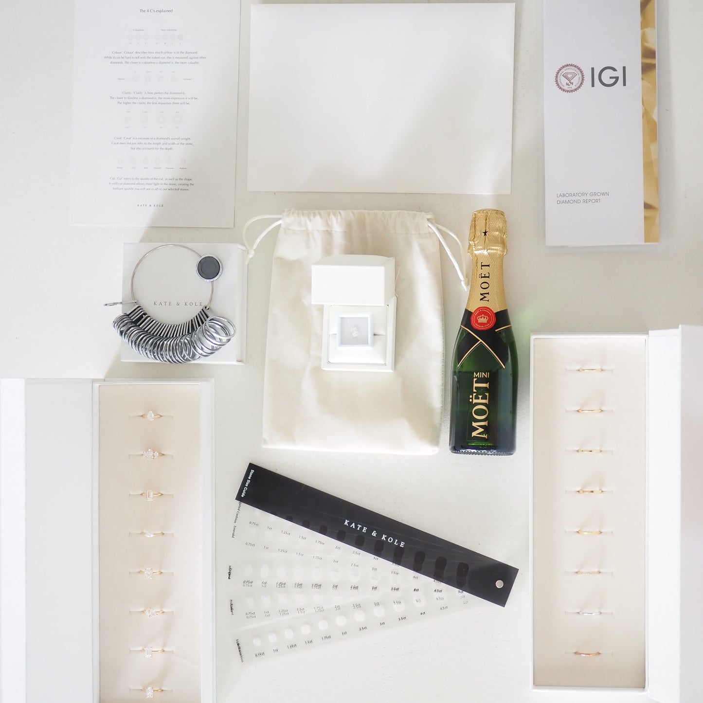 Rng Kit Engagement Ring Design Kit | Kate & Kole