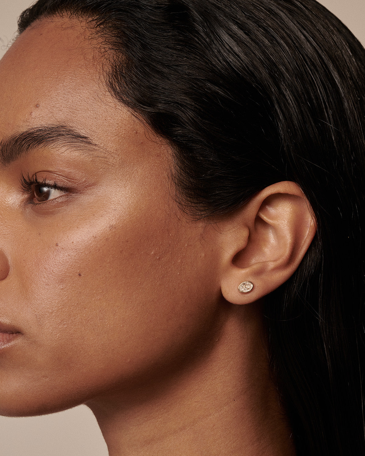 Oval Bezel Studs | Oval Lab-Grown Diamond Earrings