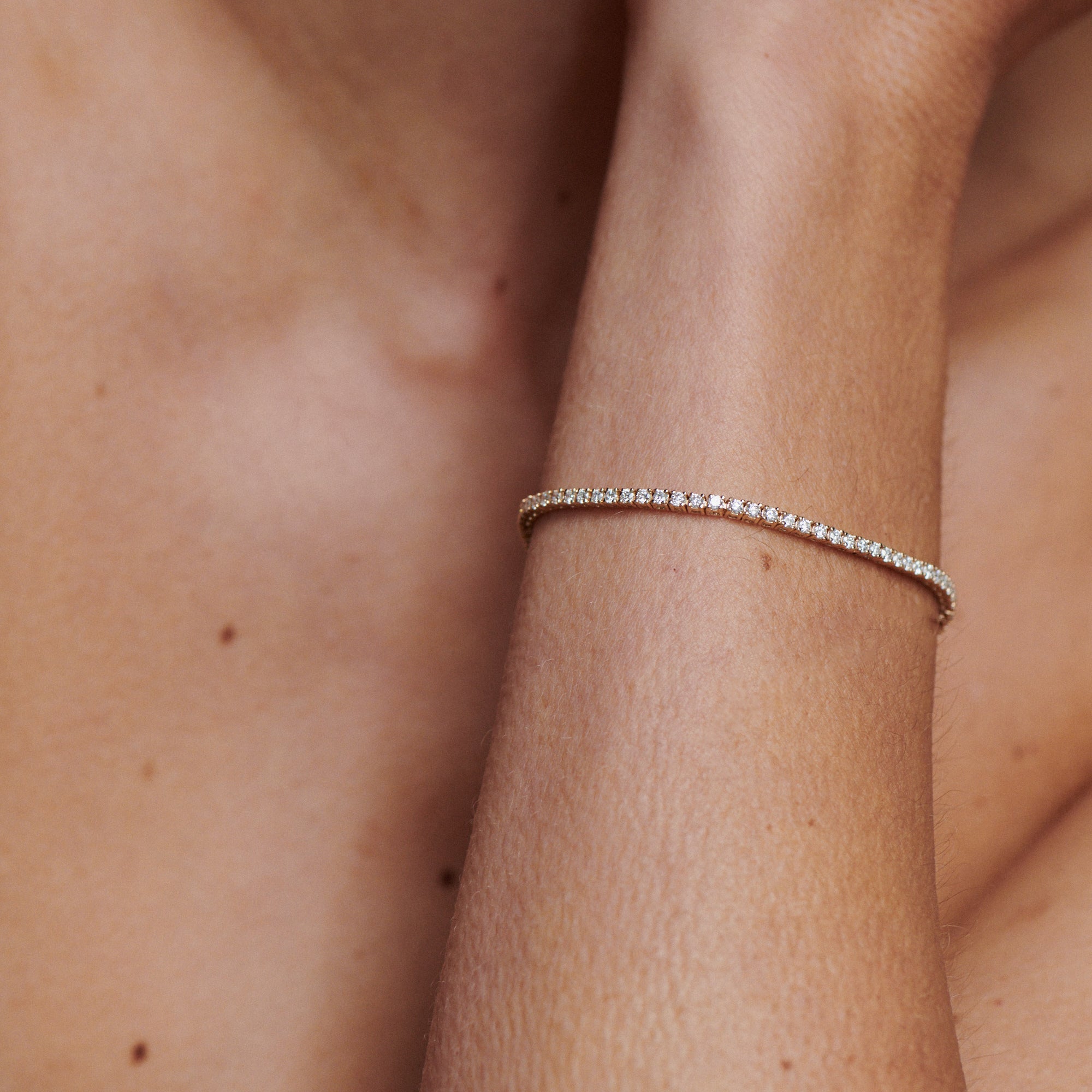 Tiny Tennis Bracelet