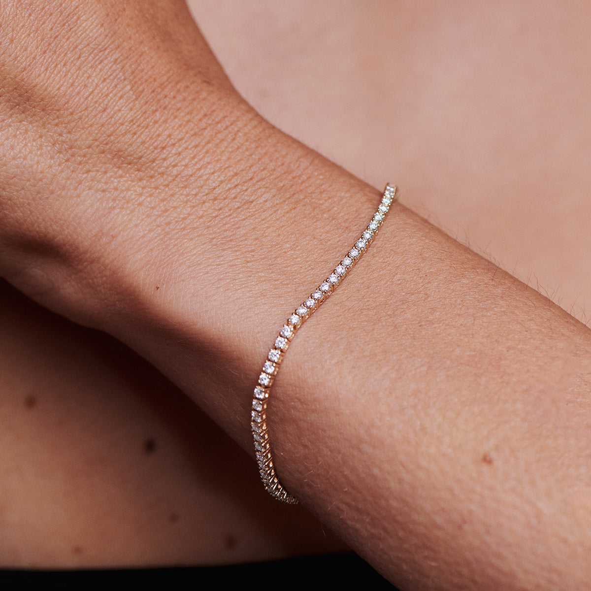 Tiny Tennis Bracelet