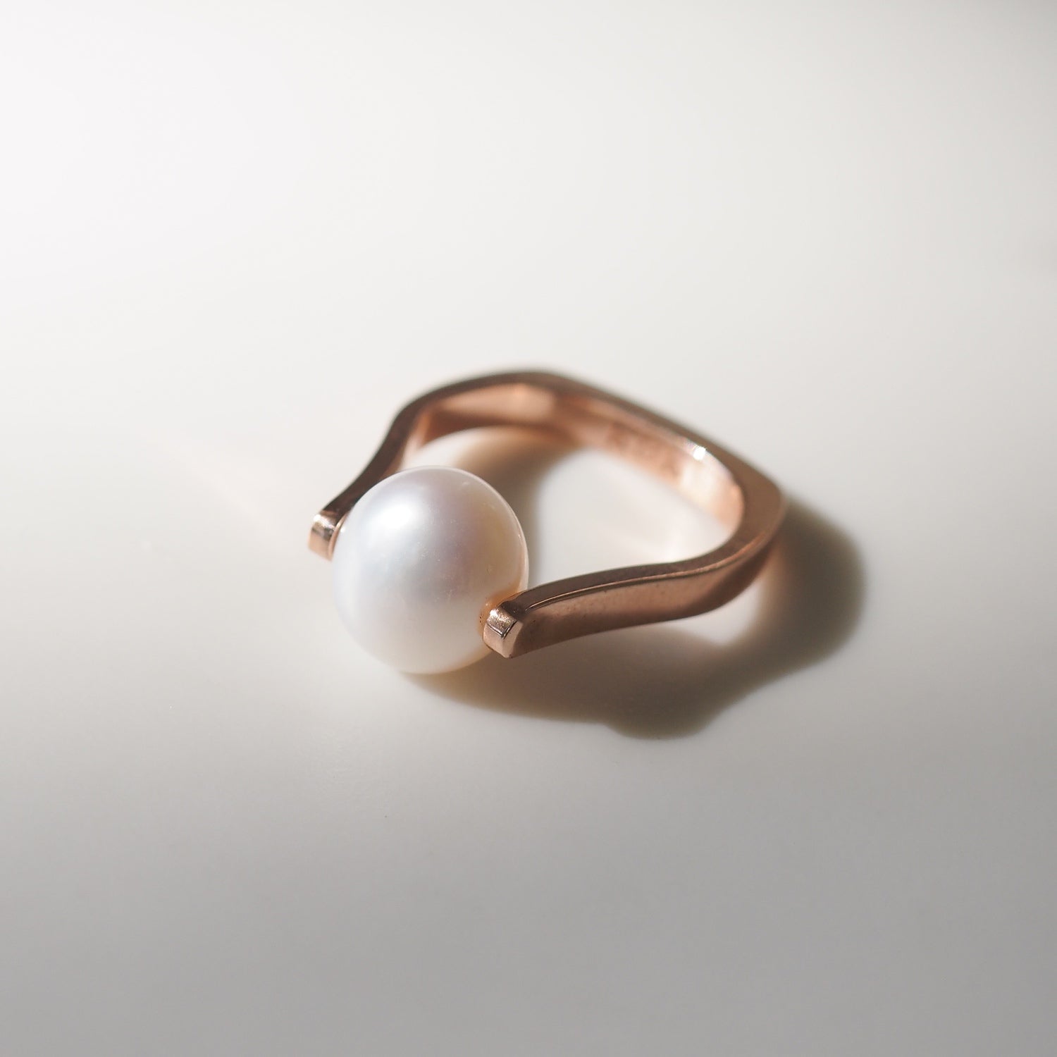 Baroque Pearl Ring | Archive Rose Gold Ring