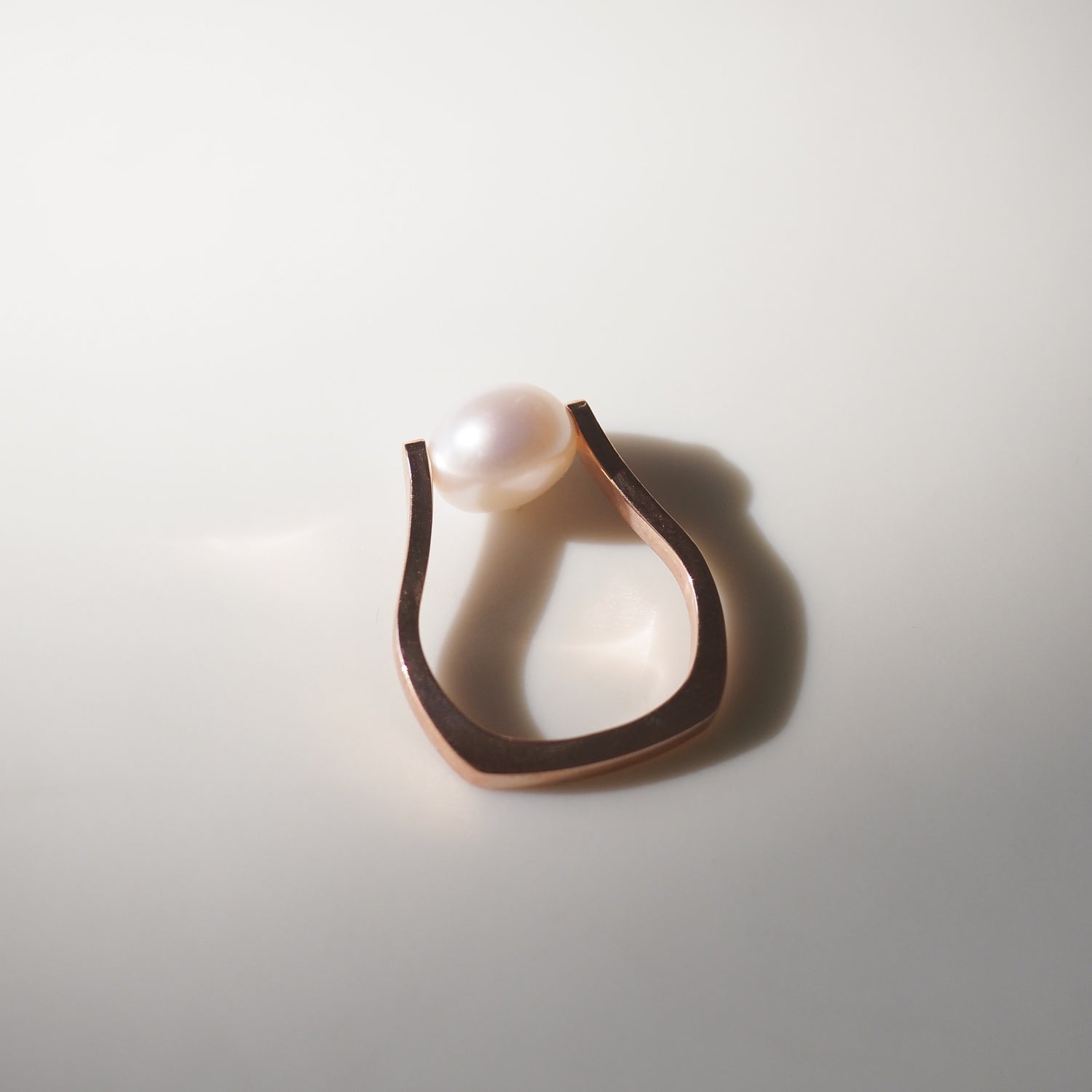 Baroque Pearl Ring | Archive Rose Gold Ring