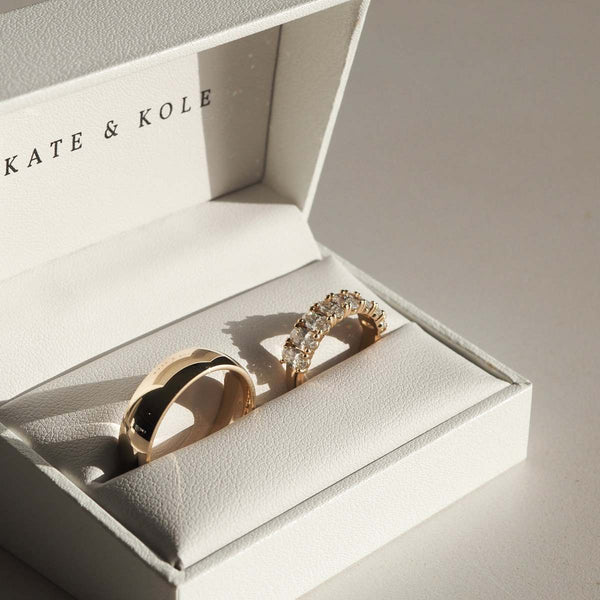 Men s Half Round Wedding Band Kate Kole