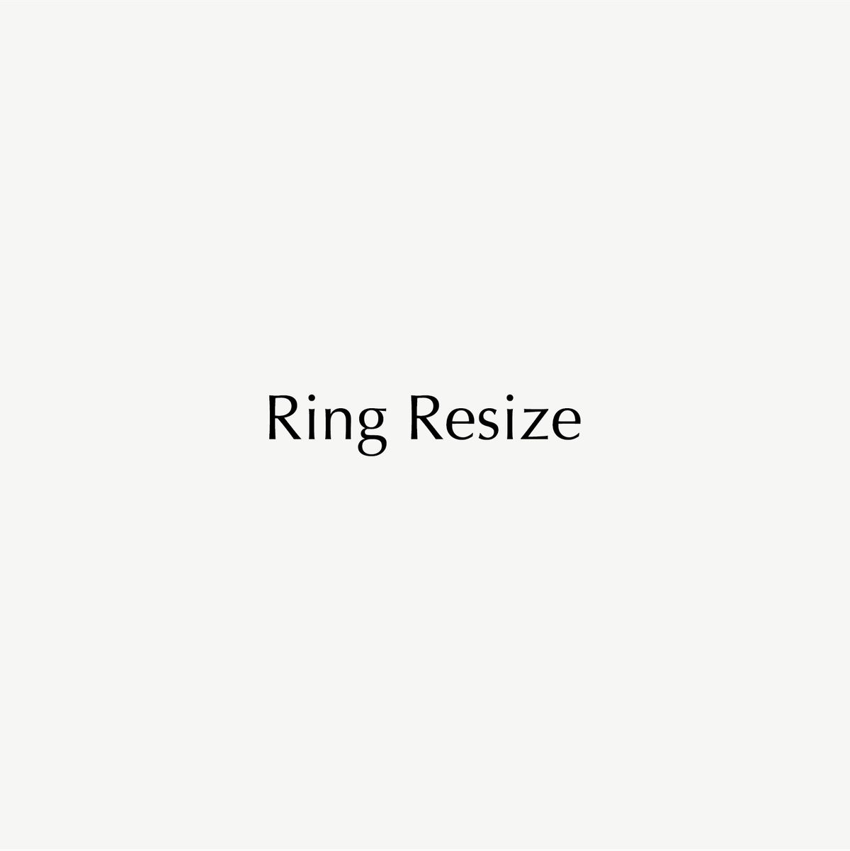 You can request to have your ring resized here