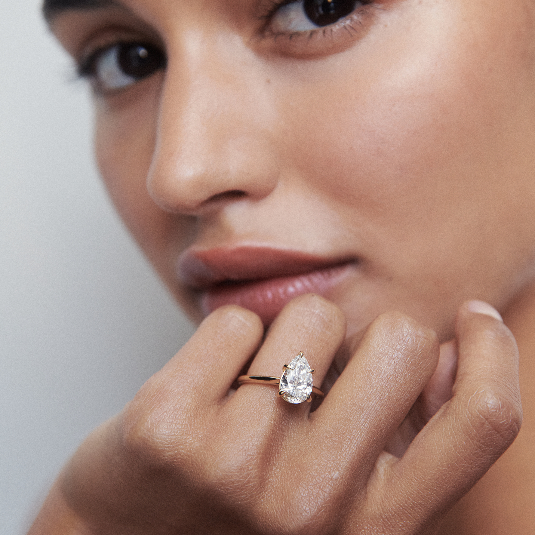 Fia | Pear Lab-Grown Diamond Engagement Ring
