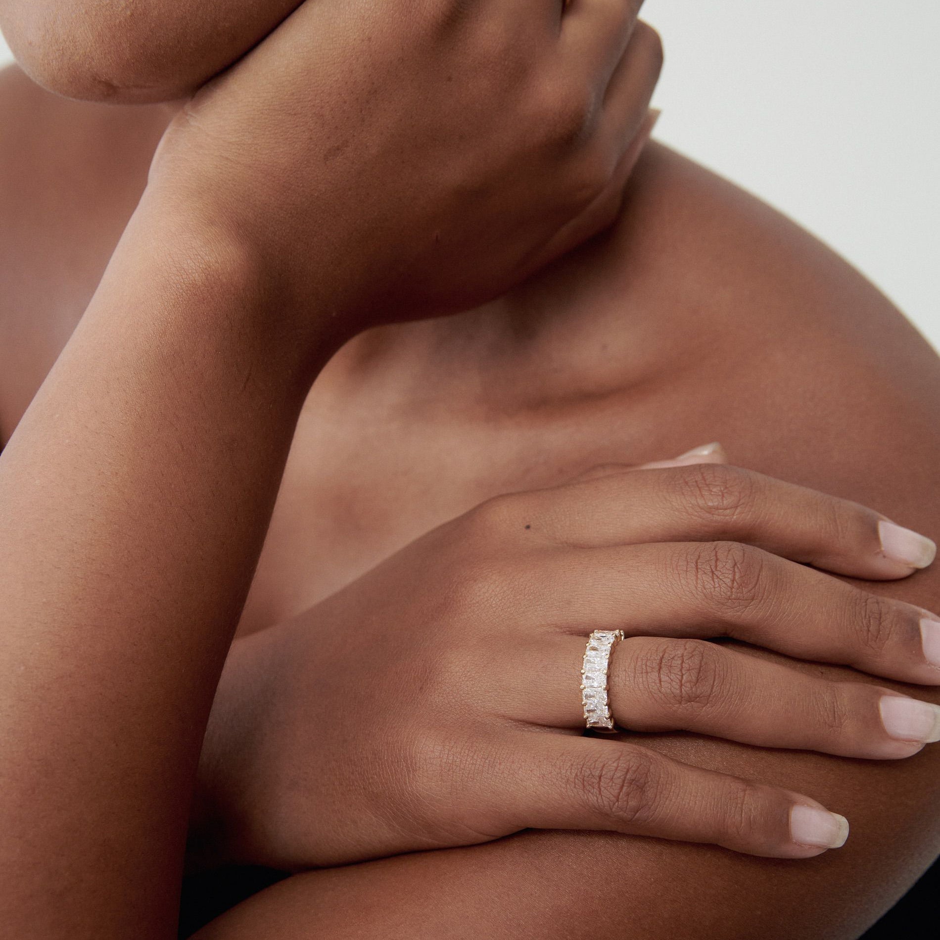 Lace | Radiant Lab-Grown Diamond Wedding Ring