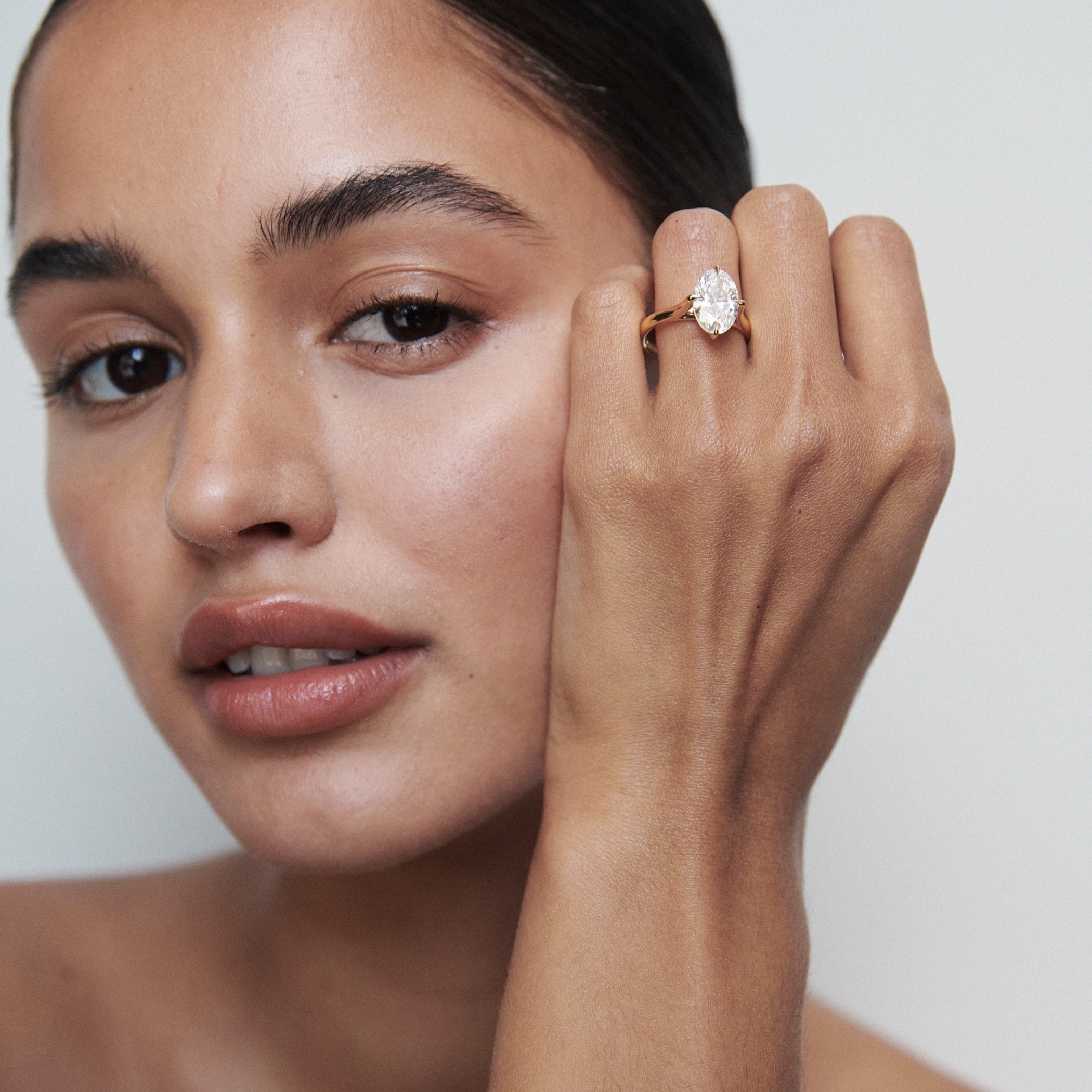 Cara | Oval Lab-Grown Diamond Engagement Ring