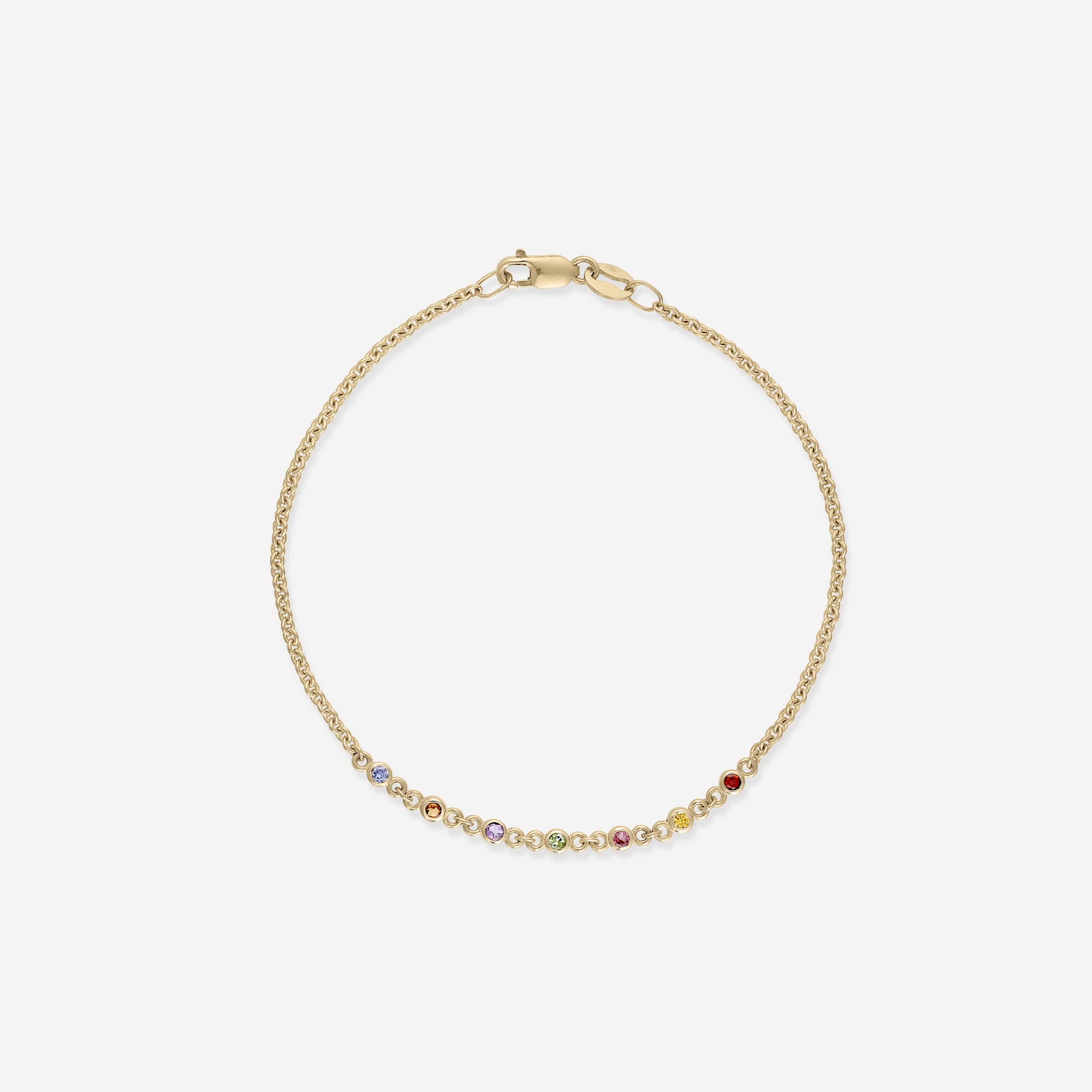 Kin | Birthstone Link Bracelet