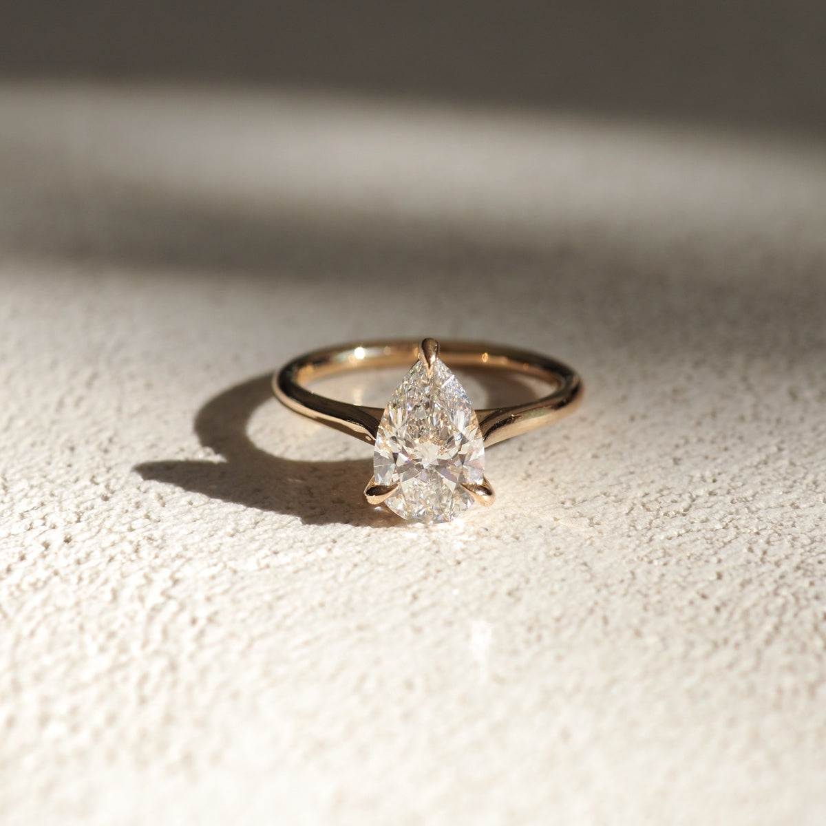 Lyla | 1.55ct Pear Lab-Grown Diamond Engagement Ring